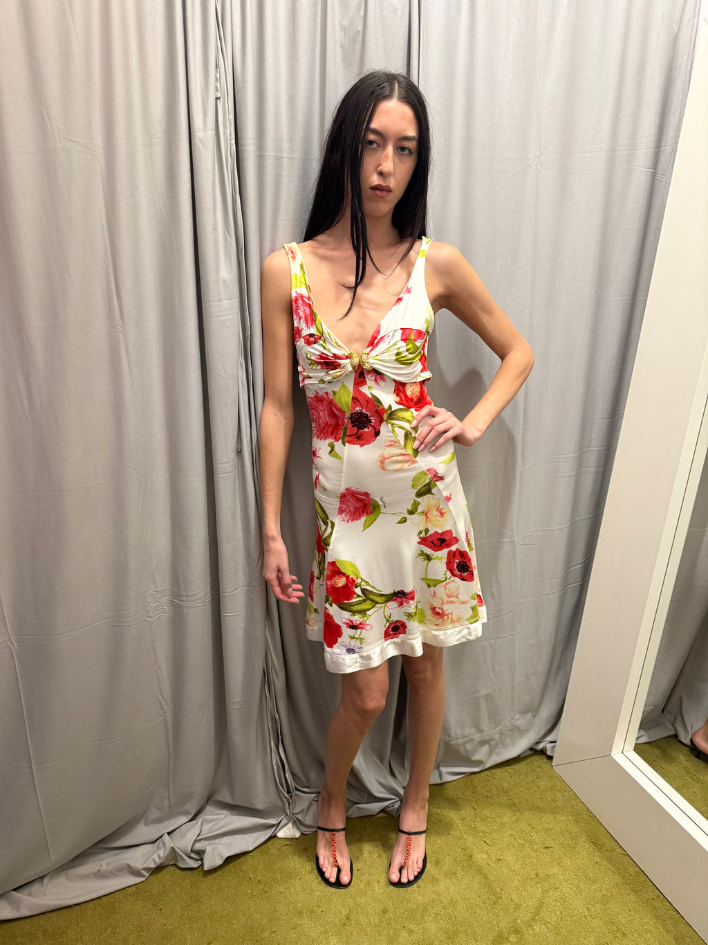 Roberto Cavalli Floral Dress