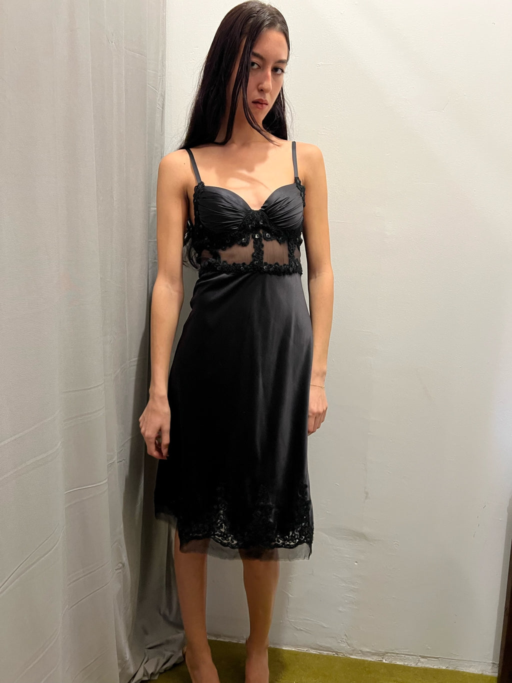 Ermanno Scervino Silk Dress