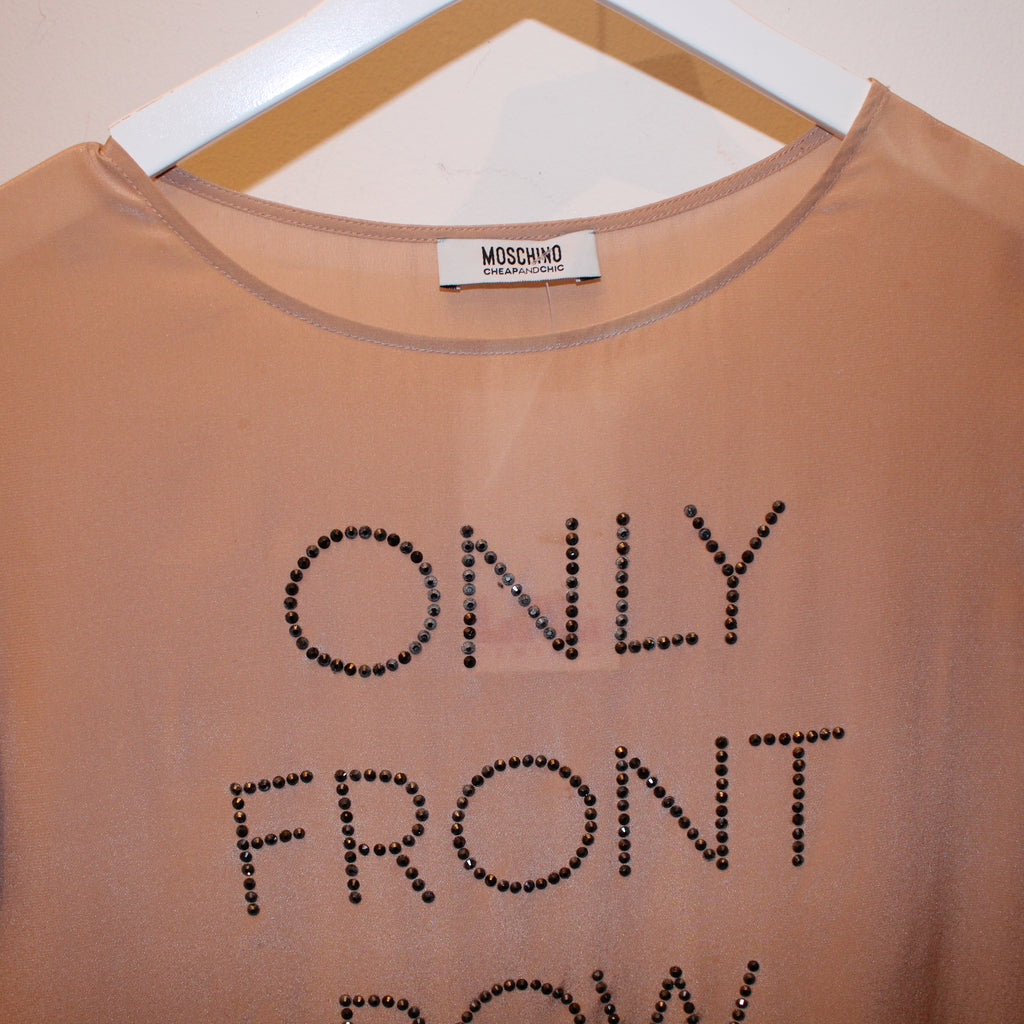 Moschino cheap & chic silk top