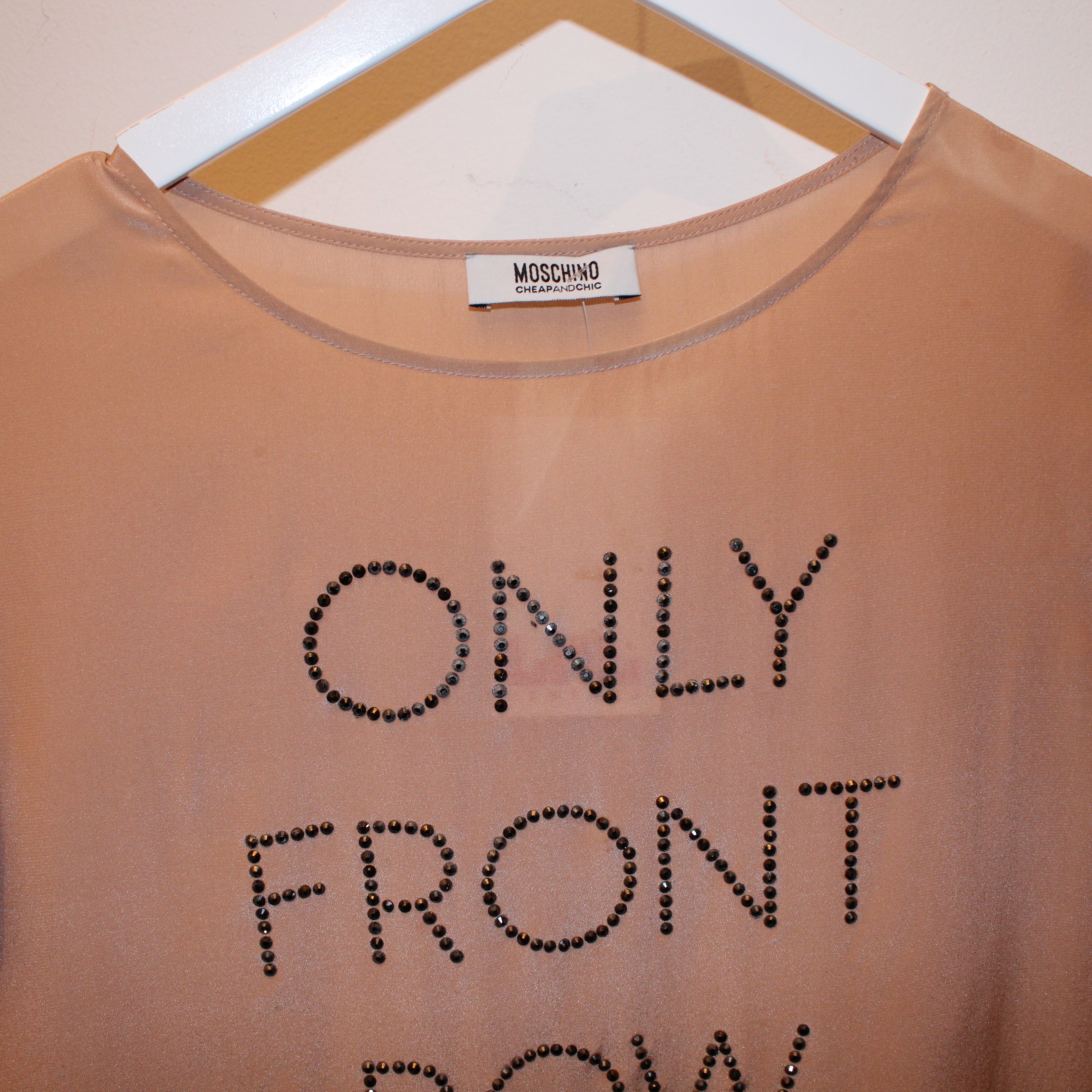 Moschino cheap & chic silk top