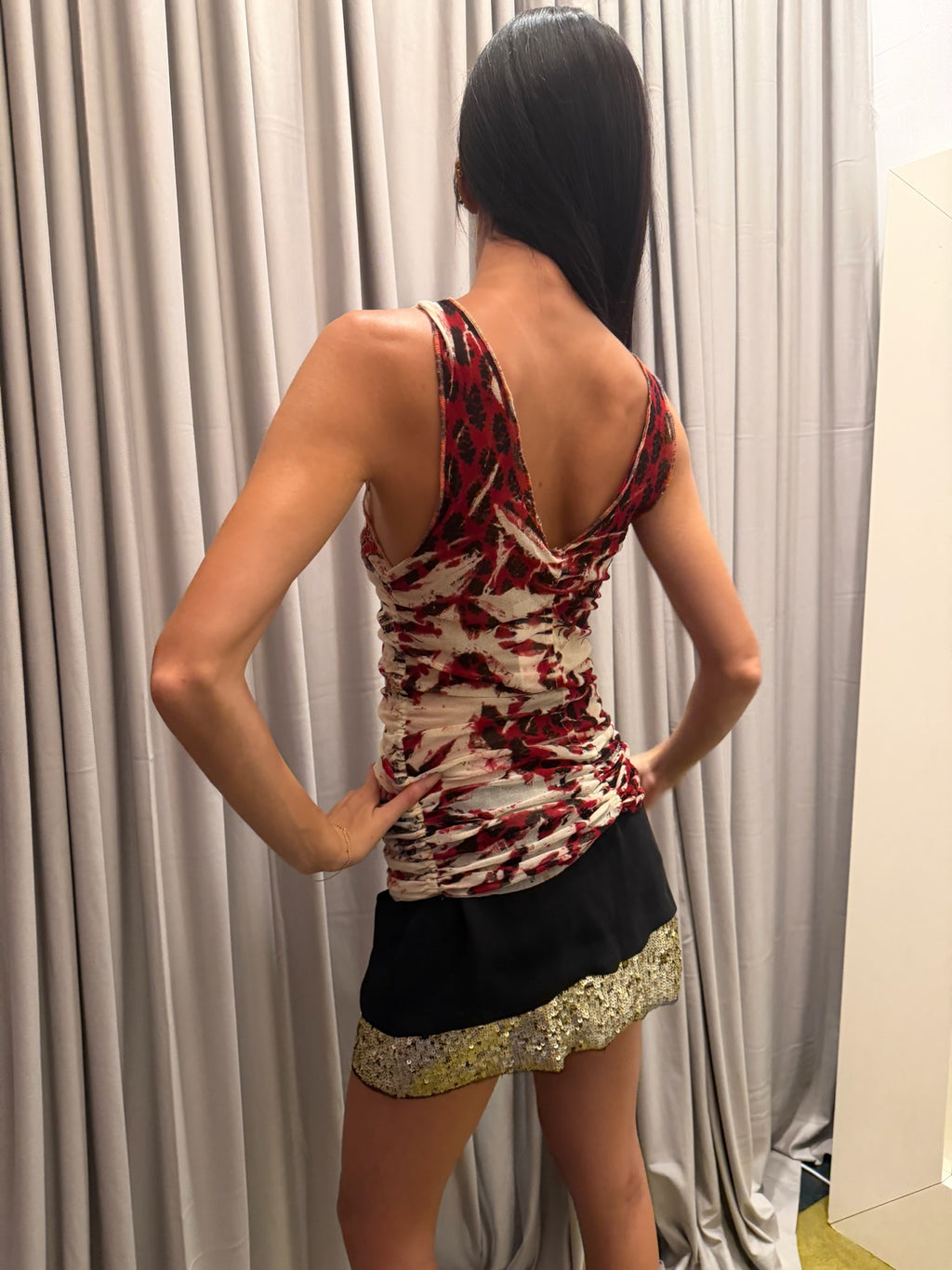 Vintage Jean Paul Gaultier Printed Floral Top
