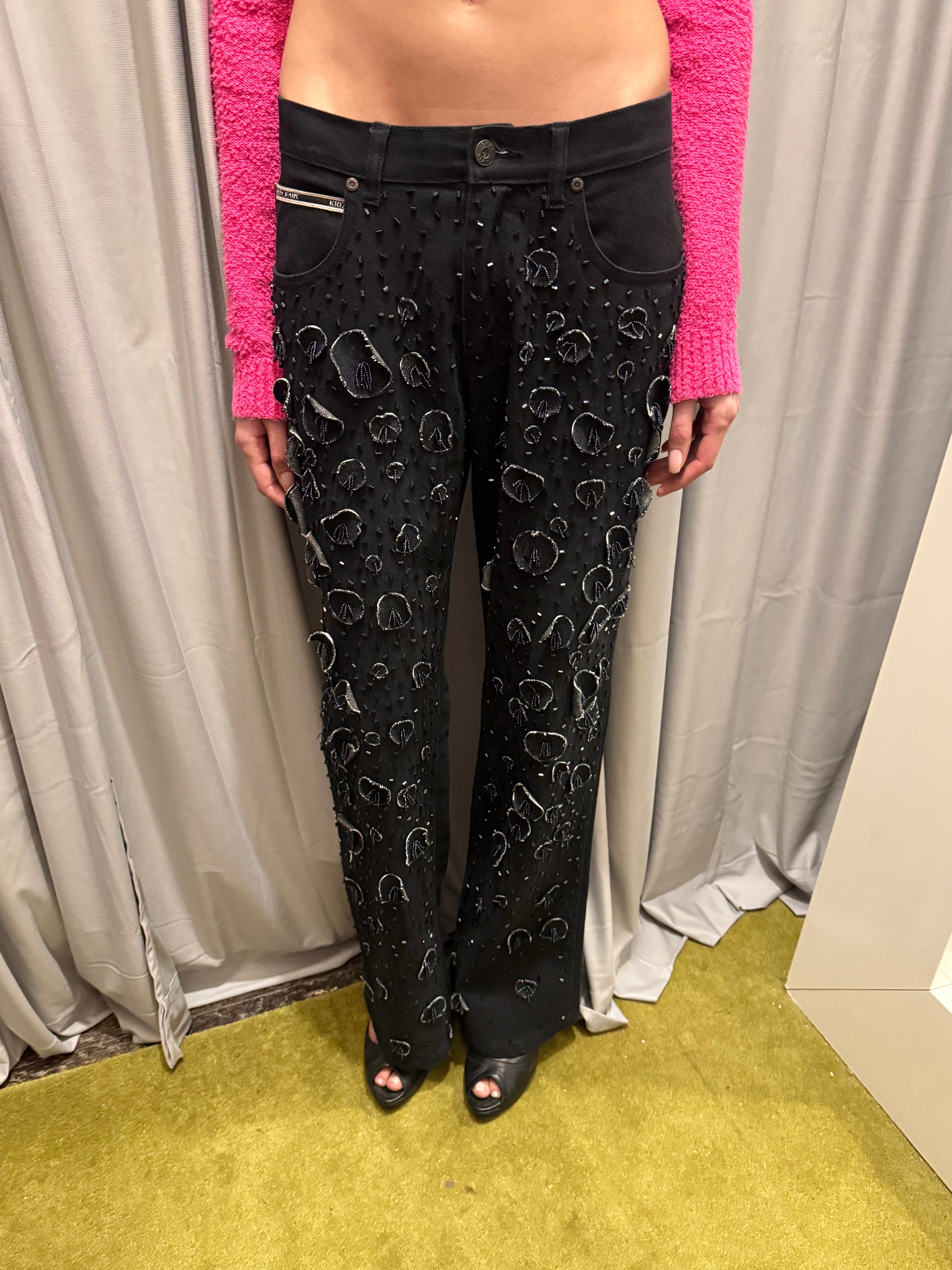 Krizia Jeans Embellished Pants