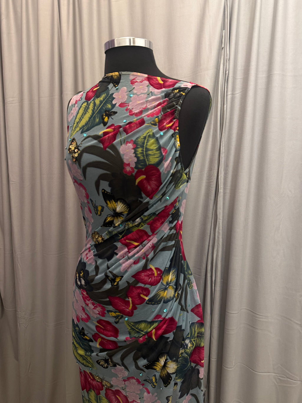 Gaetano Navarra Mesh Dress