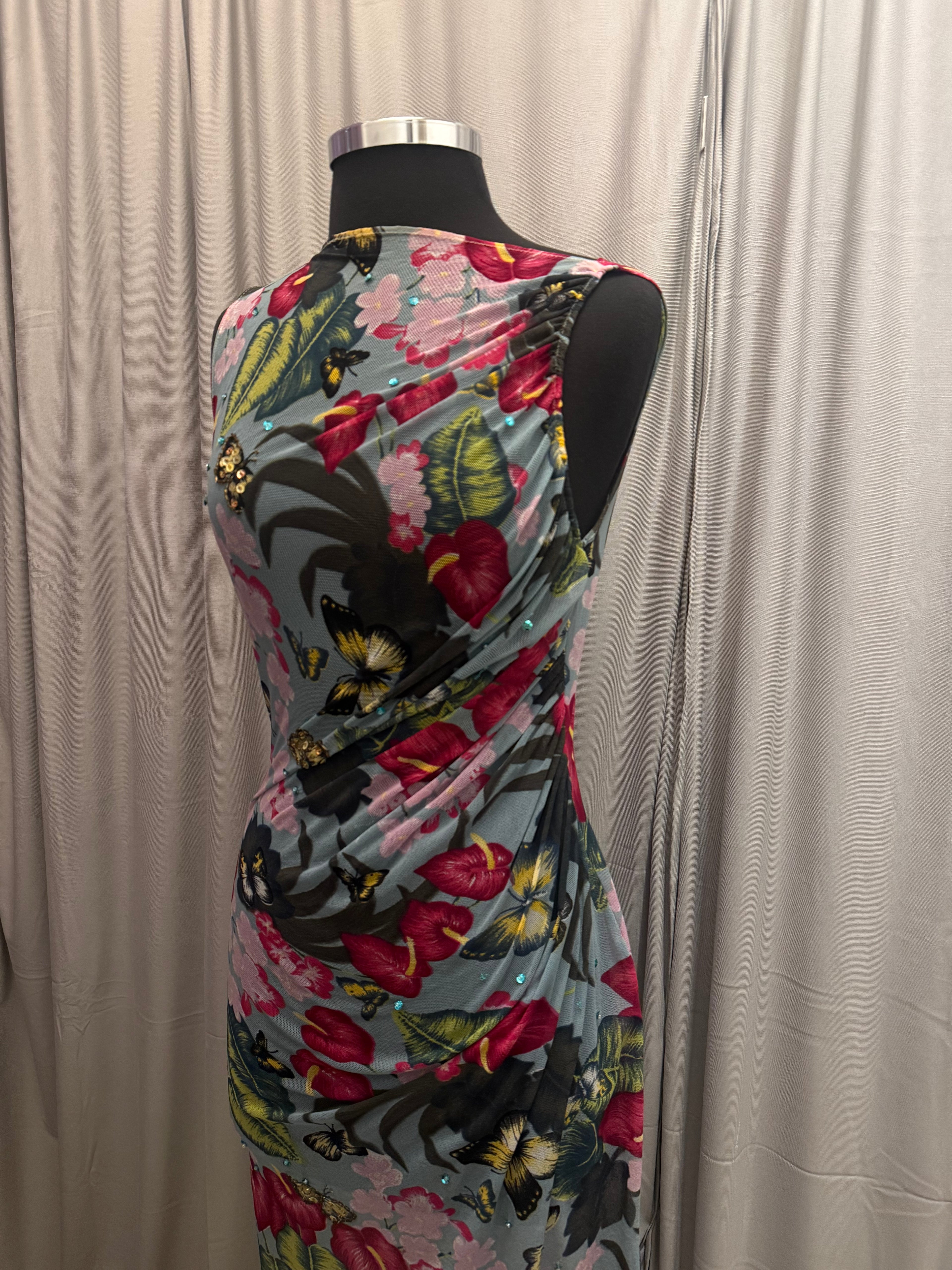 Gaetano Navarra Mesh Dress