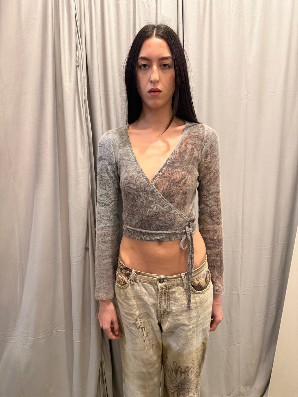 Roberto Cavalli Angora Top