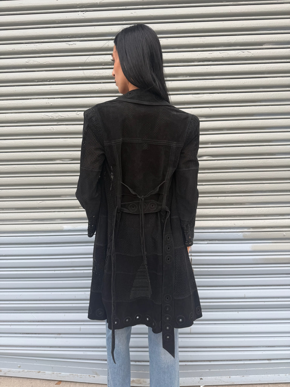 Roberto Cavalli Suede Jacket