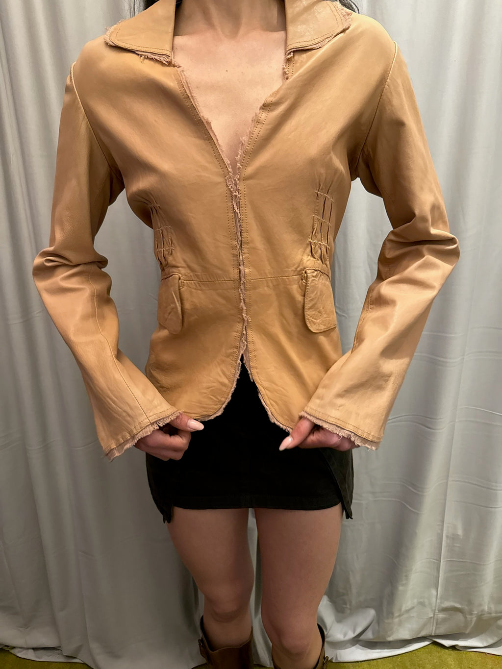 Toy G Italian Leather Jacket