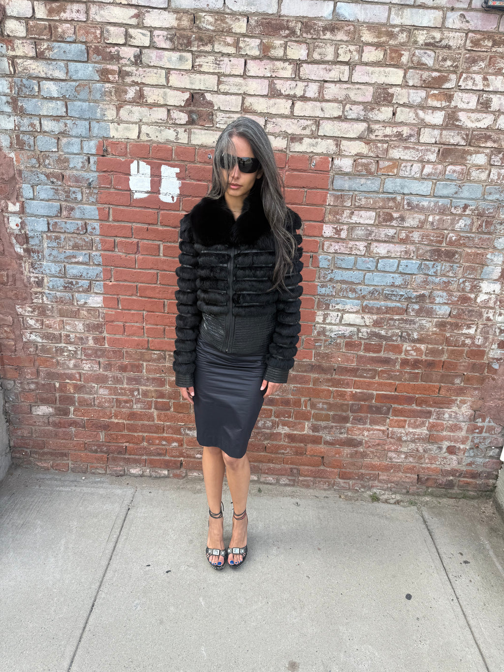 Fur coat