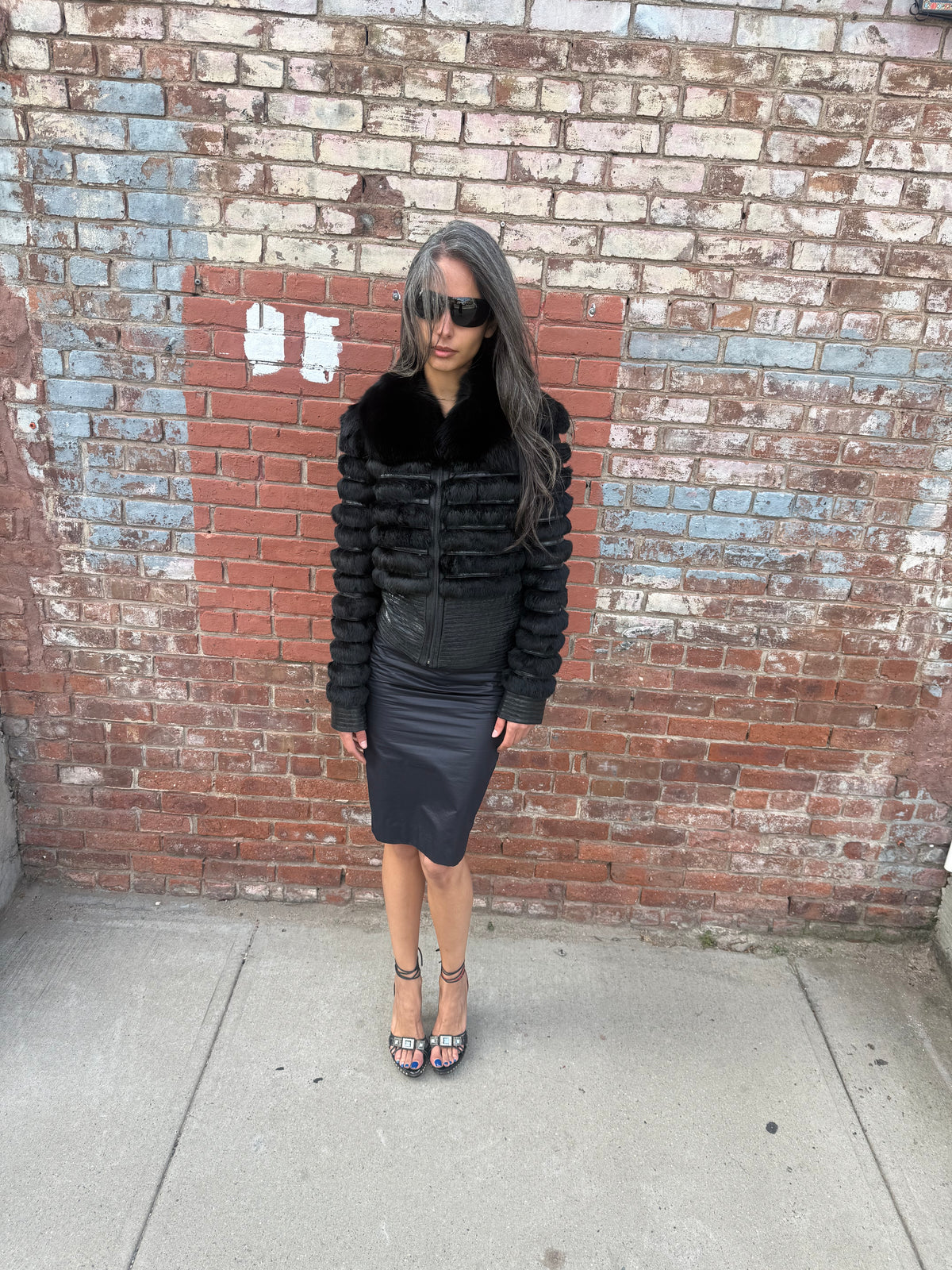 Fur coat