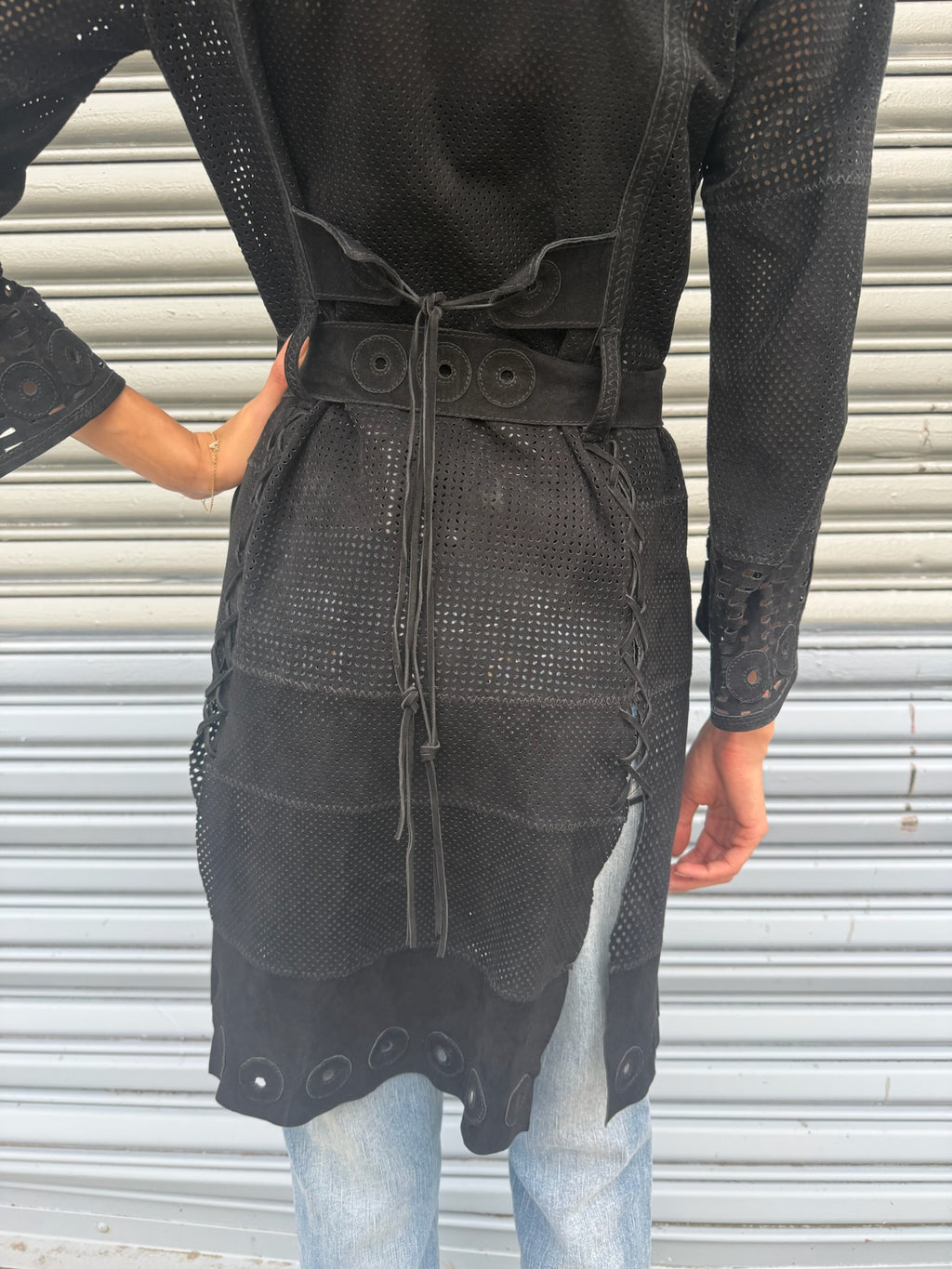 Roberto Cavalli Suede Jacket