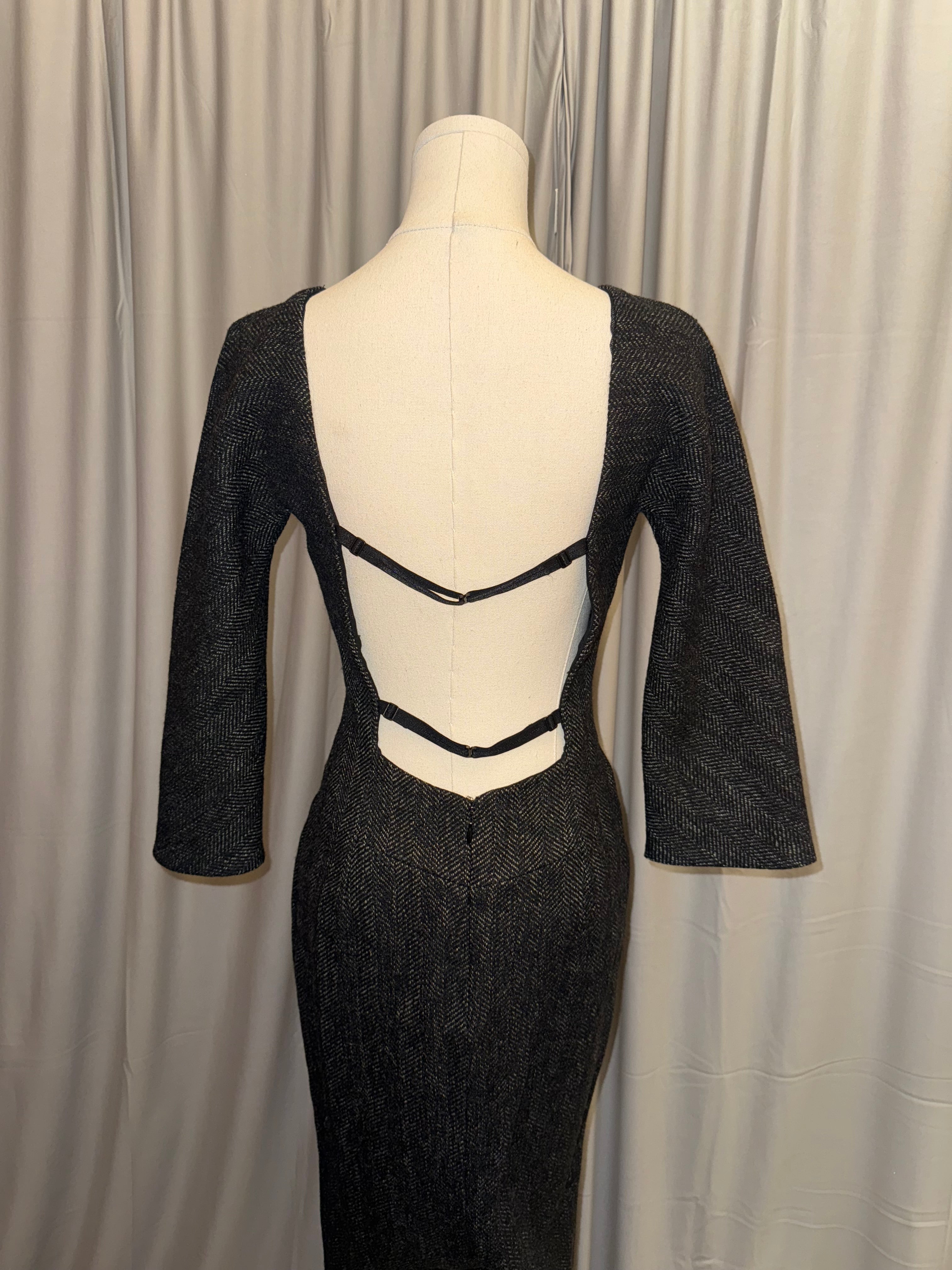 D&G FW 1998 Runway Wool Dress