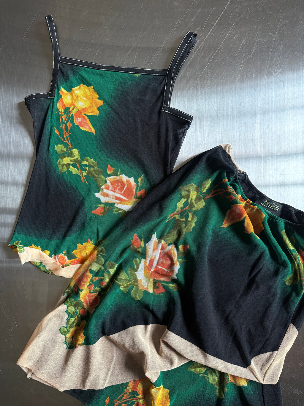 Jean Paul Gaultier Mesh Two Piece Set