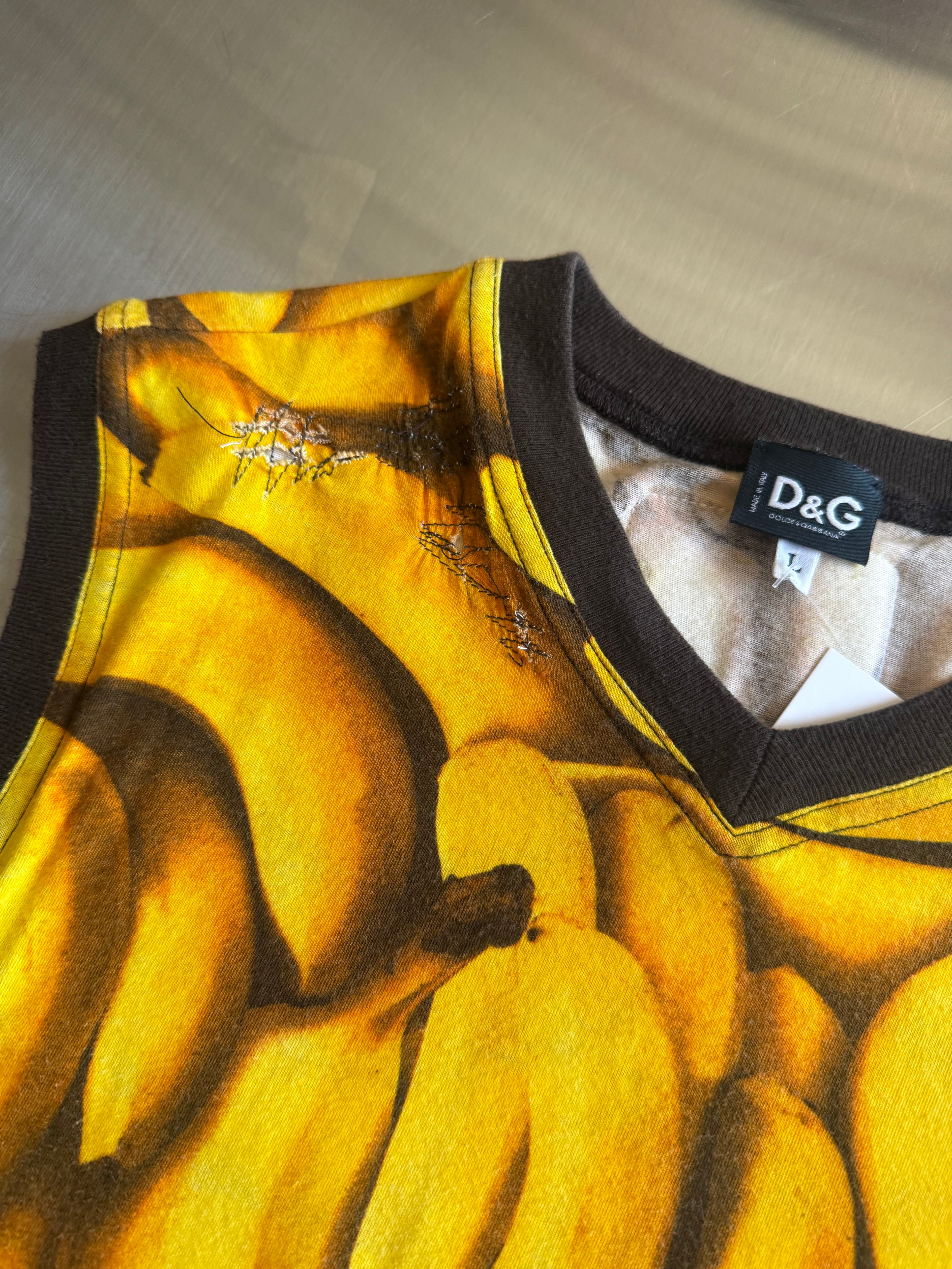 Dolce & Gabbana Banana Tank Top