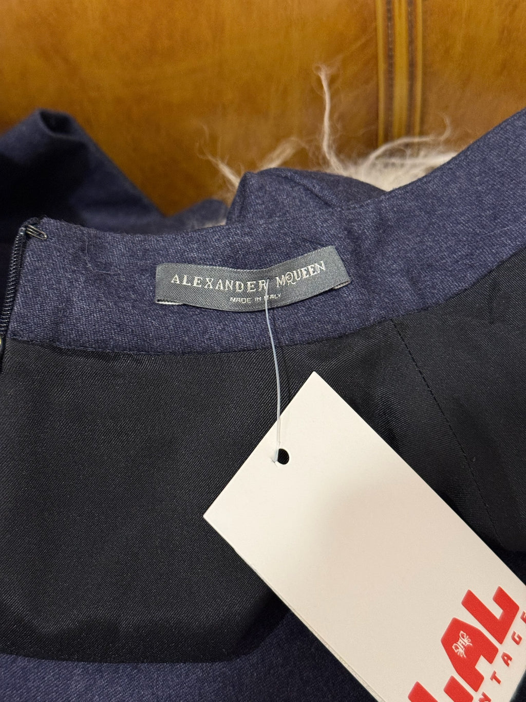 Alexander Mcqueen Maxi Wool Dress