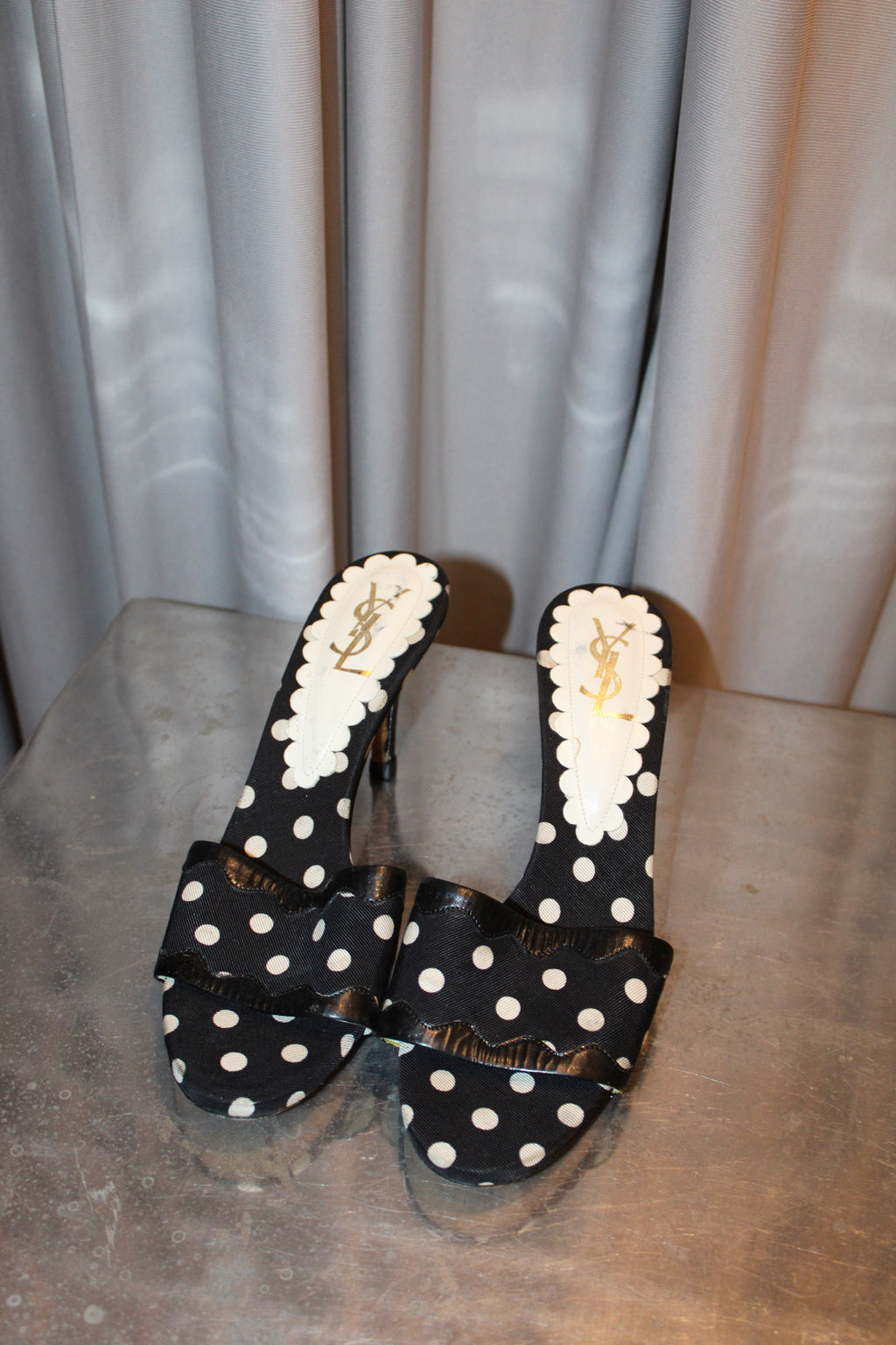 YSL Polka Dot Heels