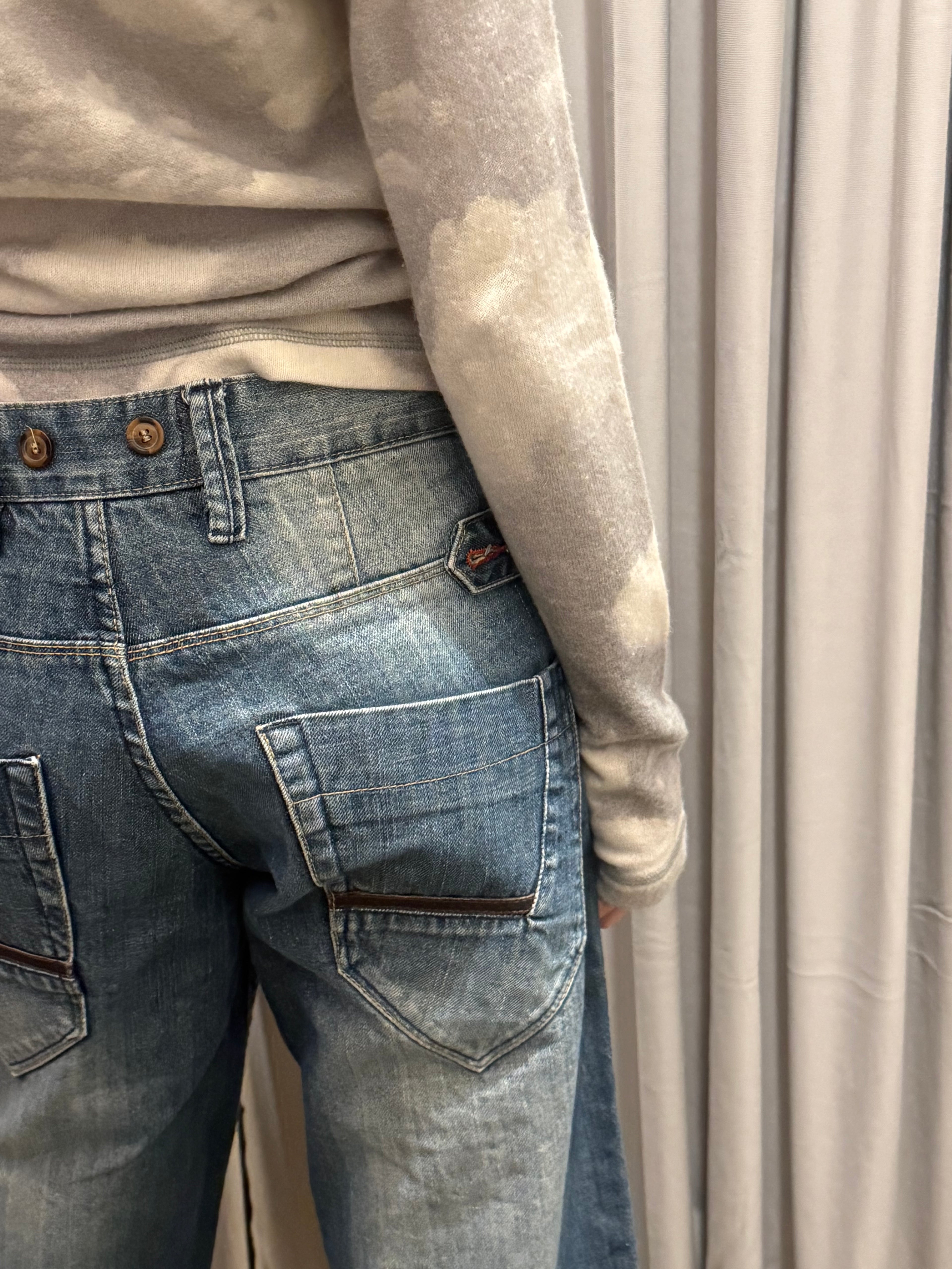 Solid Jeans Denim Shorts