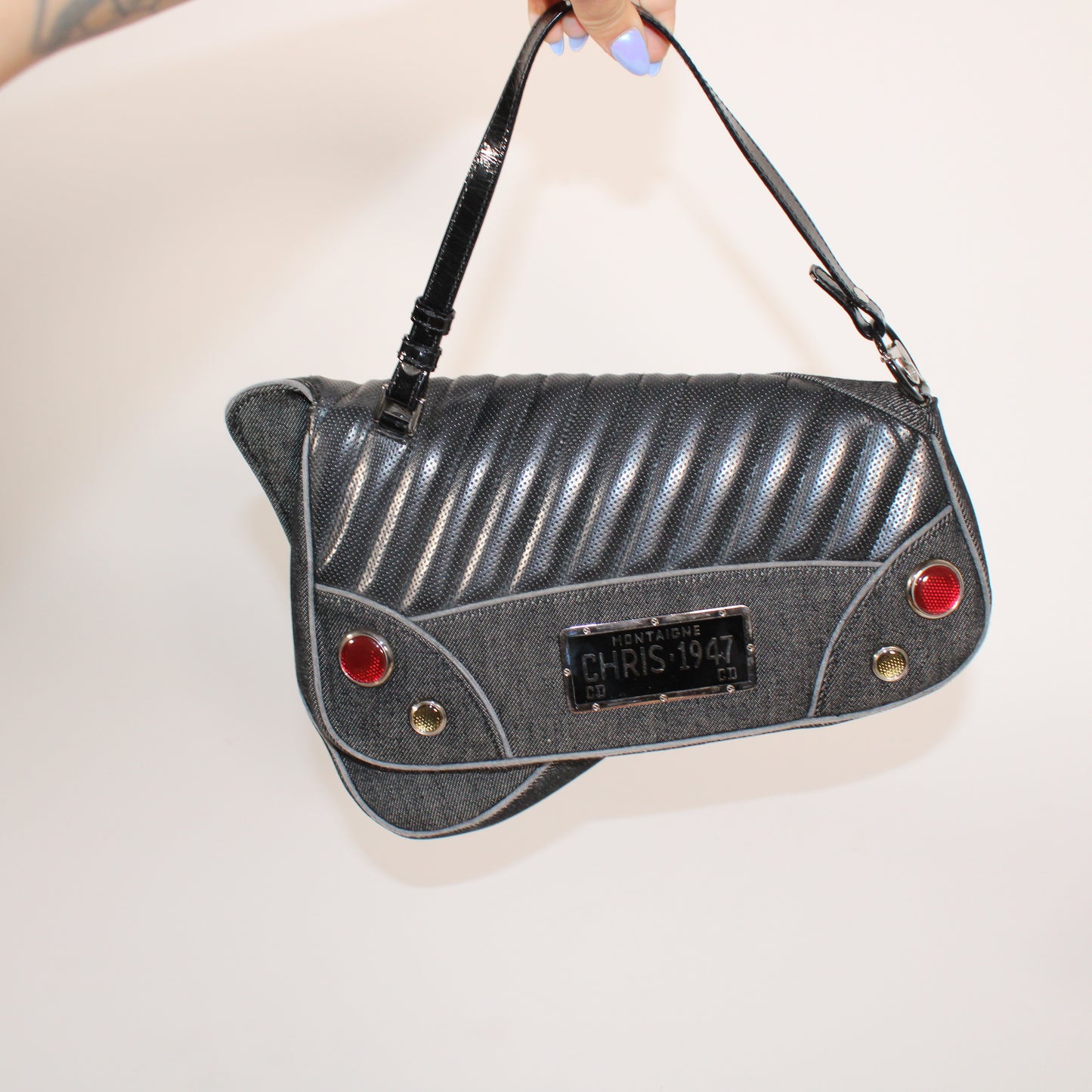 Christian Dior Cadillac Saddle Bag