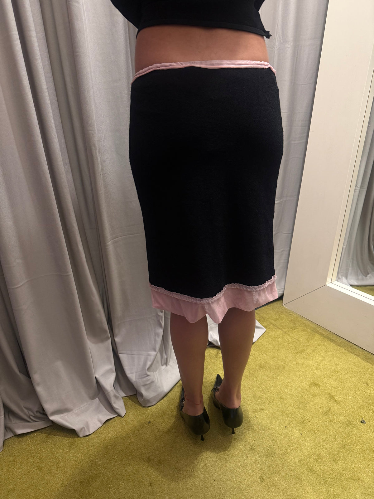Vintage Fendi Spring 1999 Knit Skirt