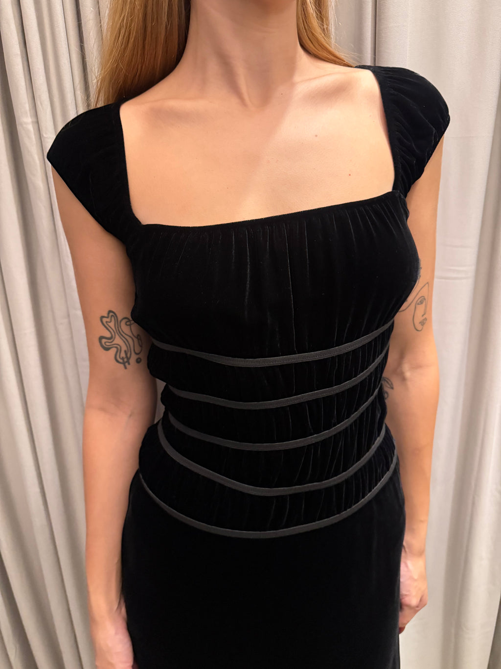 Blumarine Velvet Dress