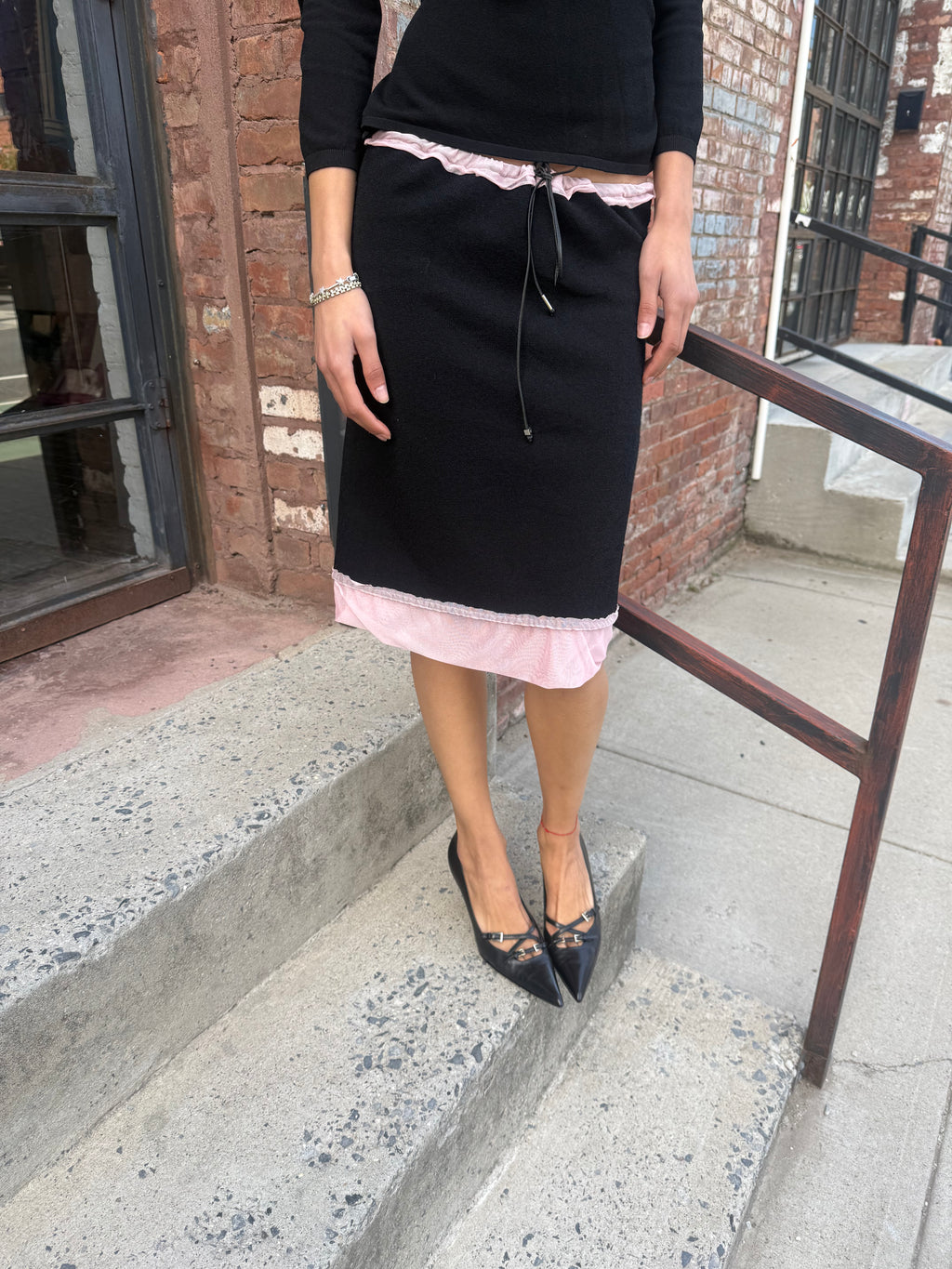 Vintage Fendi Spring 1999 Knit Skirt