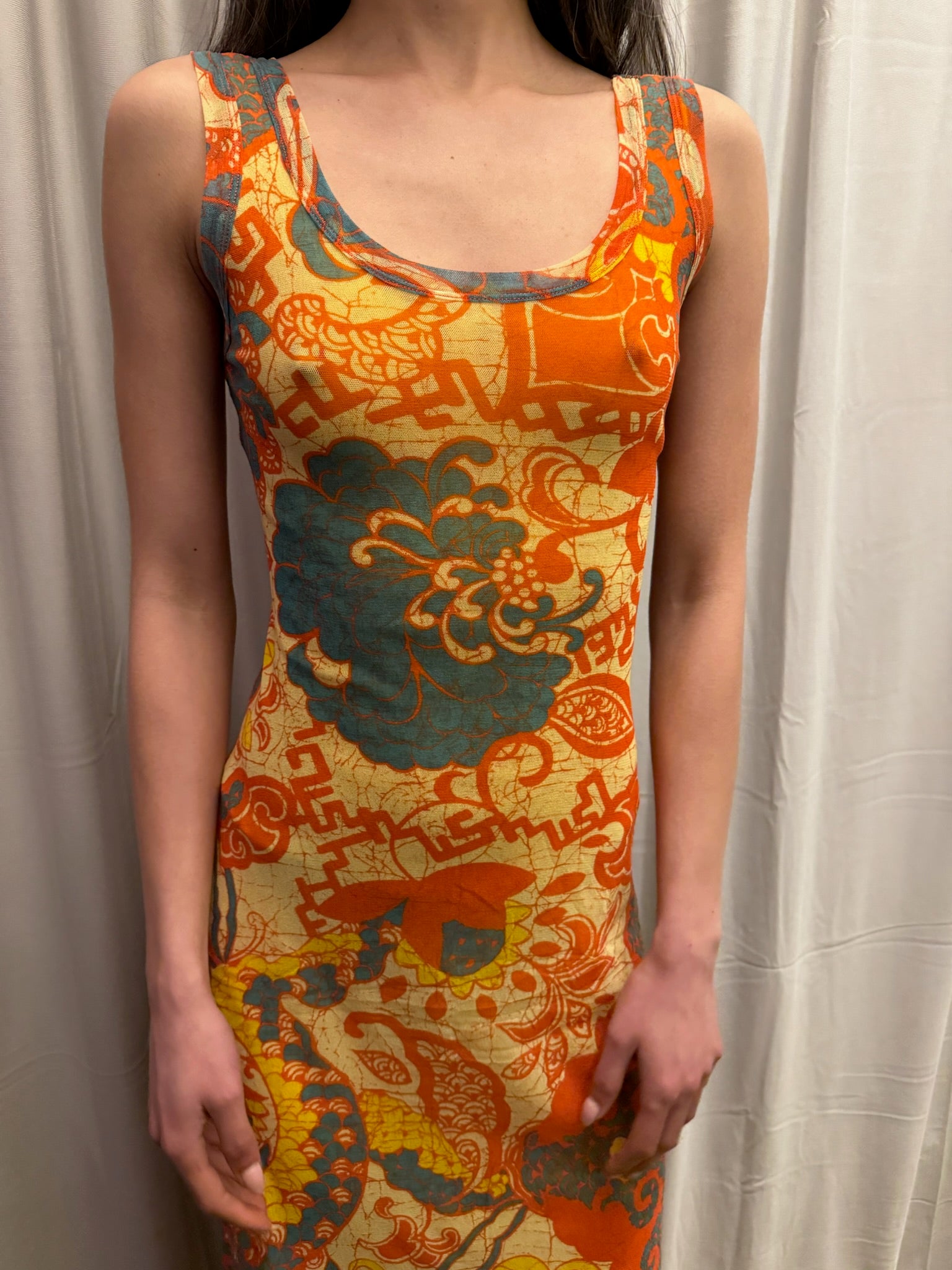 Jean Paul Gautier Soleil Mesh Dress