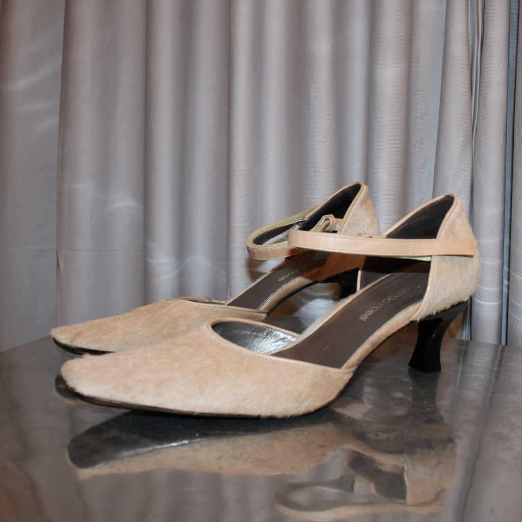 Sergio Rossi Cowhide Heels