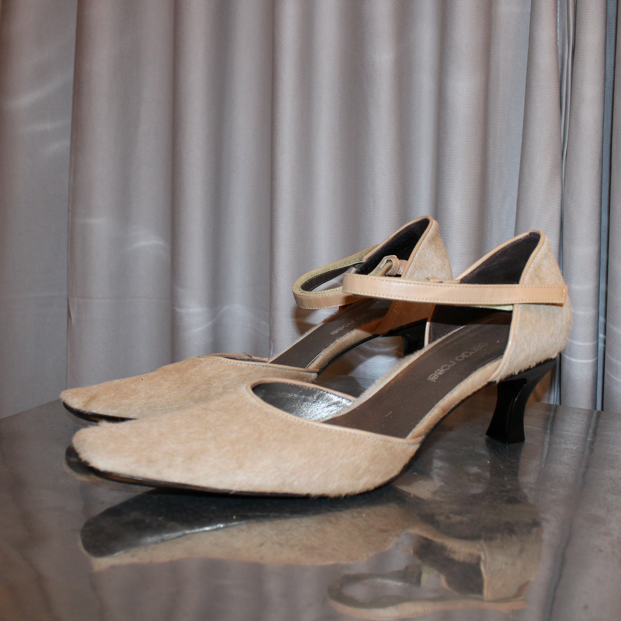 Sergio Rossi Cowhide Heels