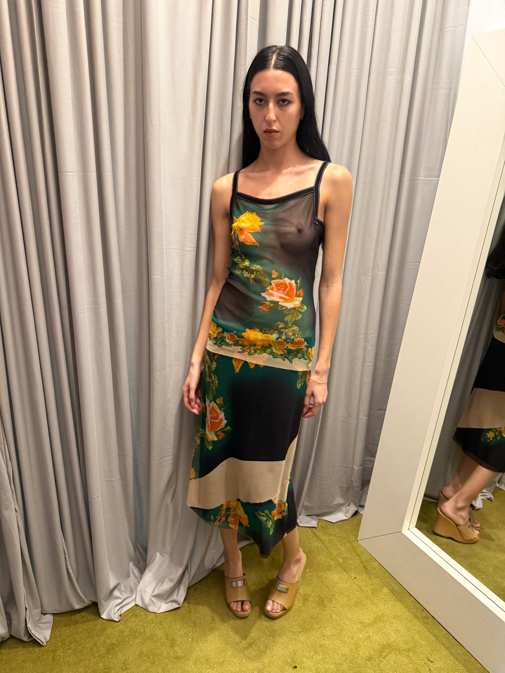 Jean Paul Gaultier Mesh Two Piece Set