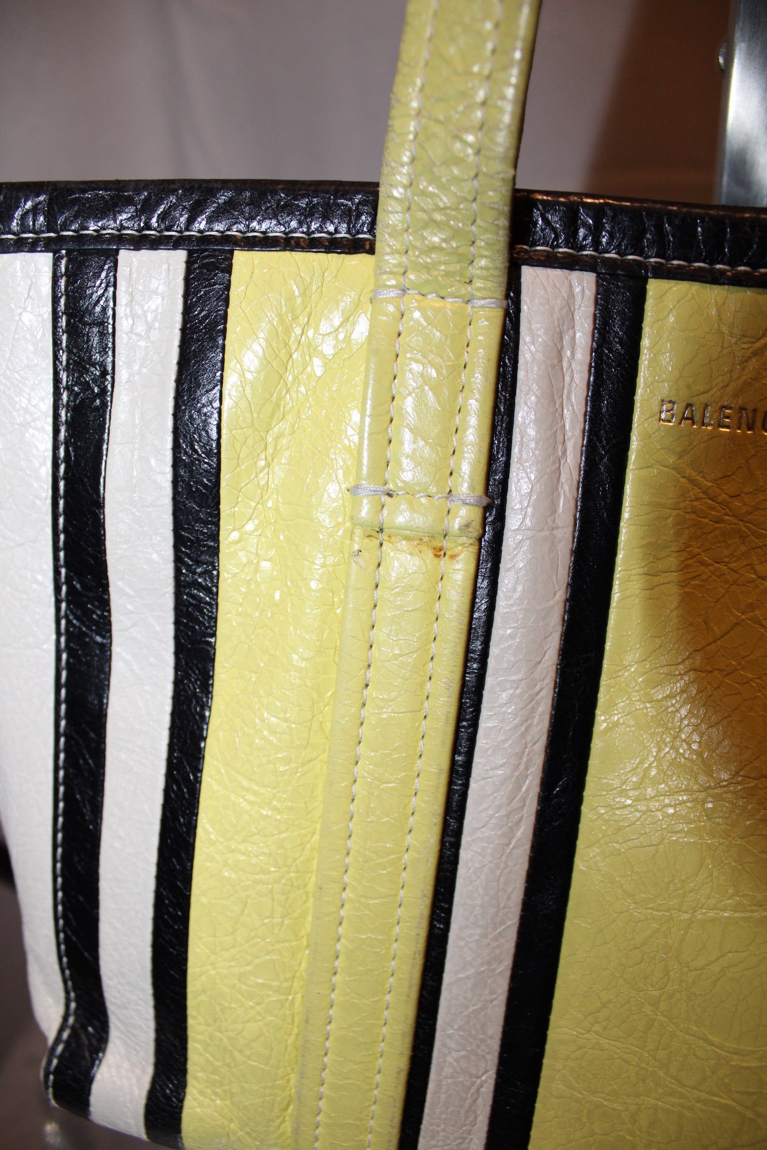 Balenciaga Bazar Leather Tote