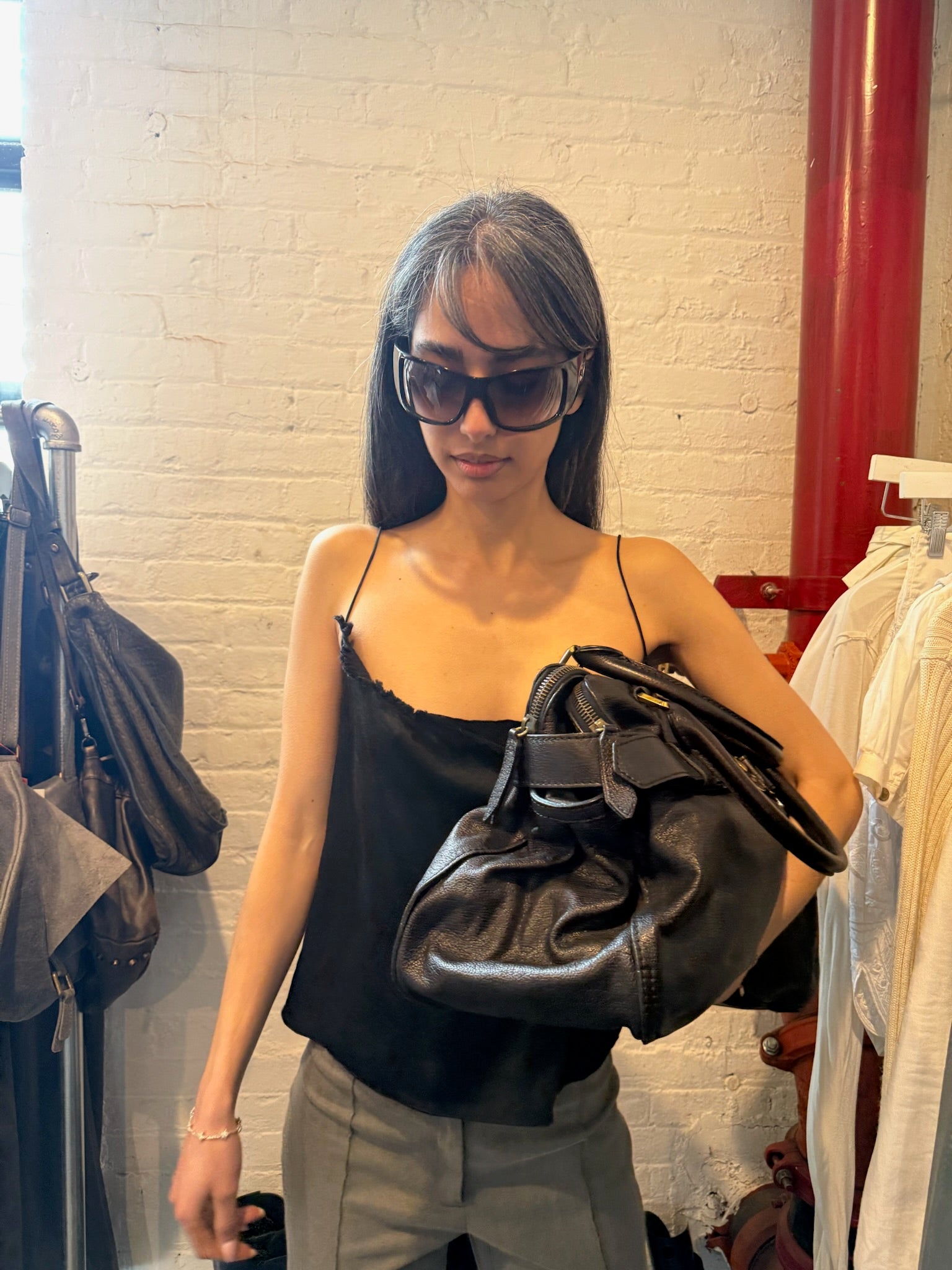 Balenciaga Le Dix Silk Top