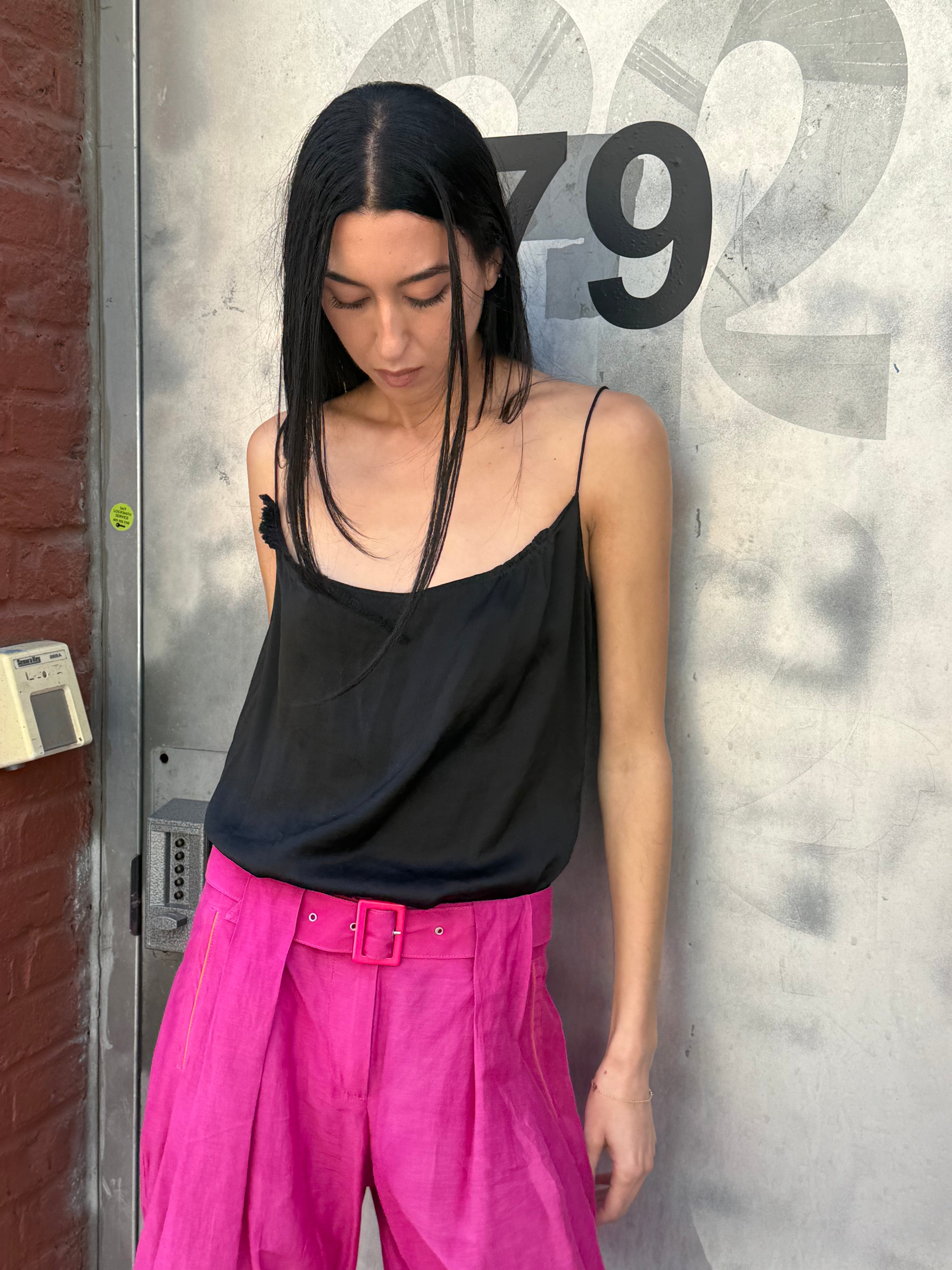 Balenciaga Le Dix Silk Top
