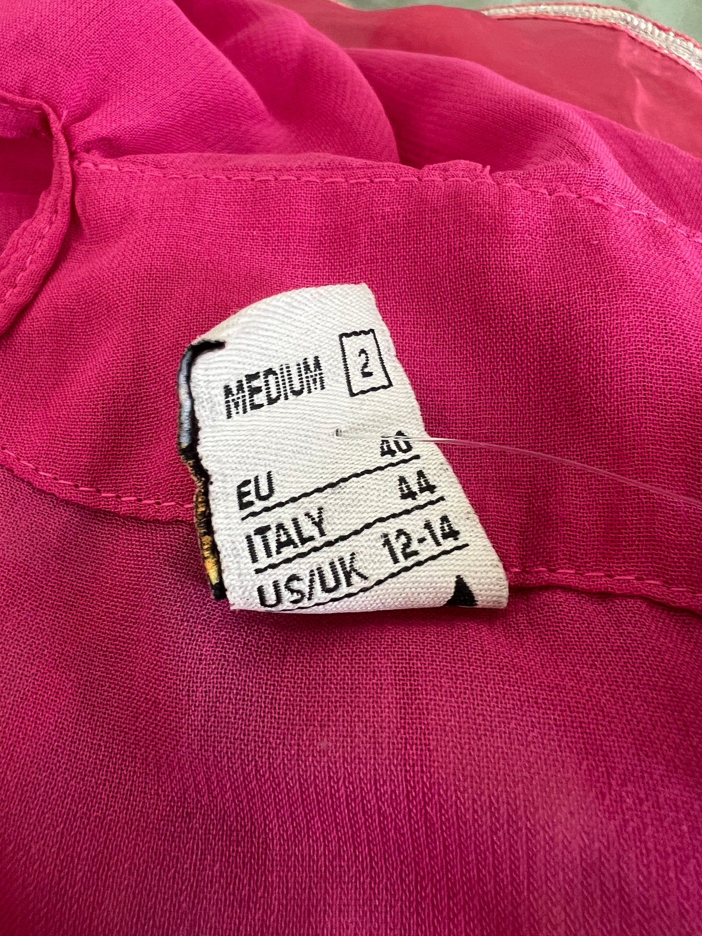 Italian vintage pink top