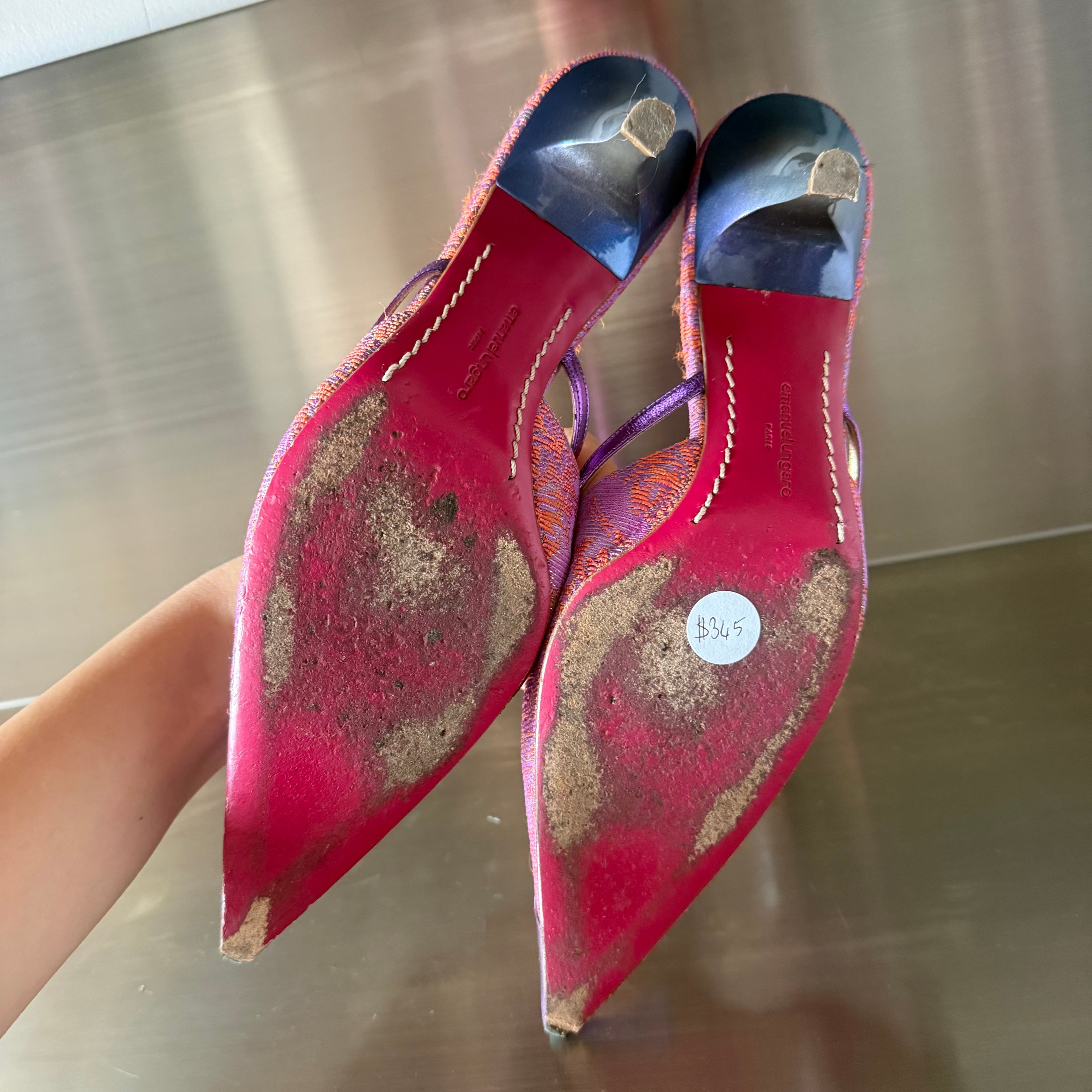 Ungaro Kitten Heels