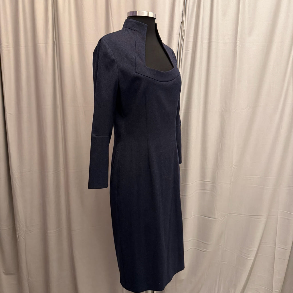 Alexander Mcqueen Maxi Wool Dress