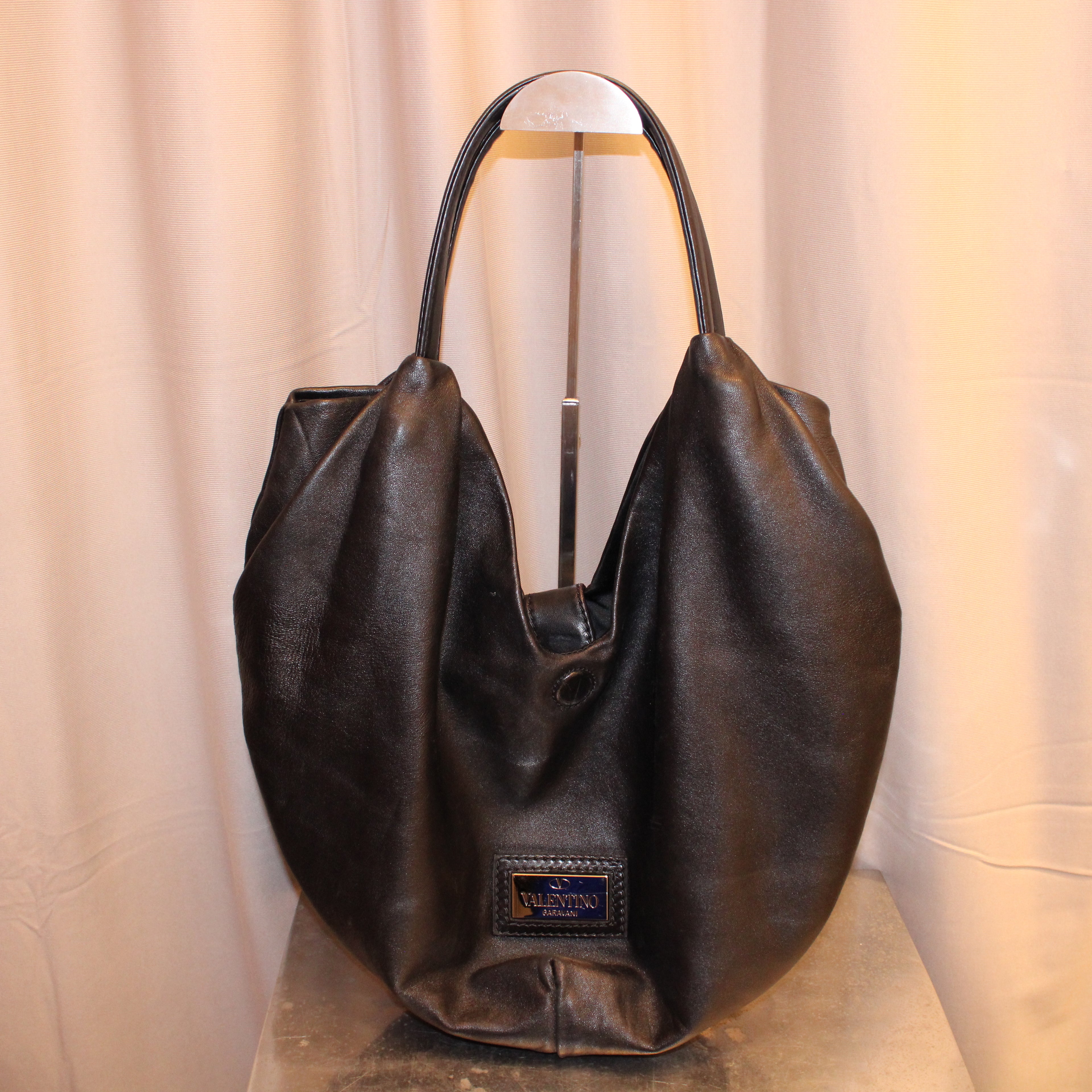 Valentino Leather Bow Bag