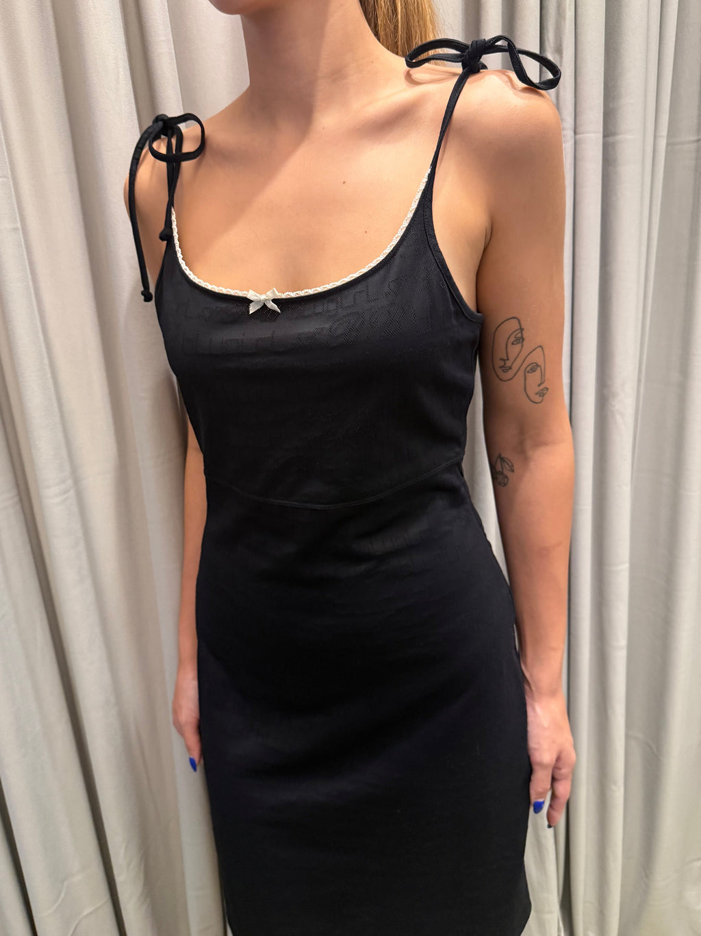 Blugirl Blumarine Black Mini Dress
