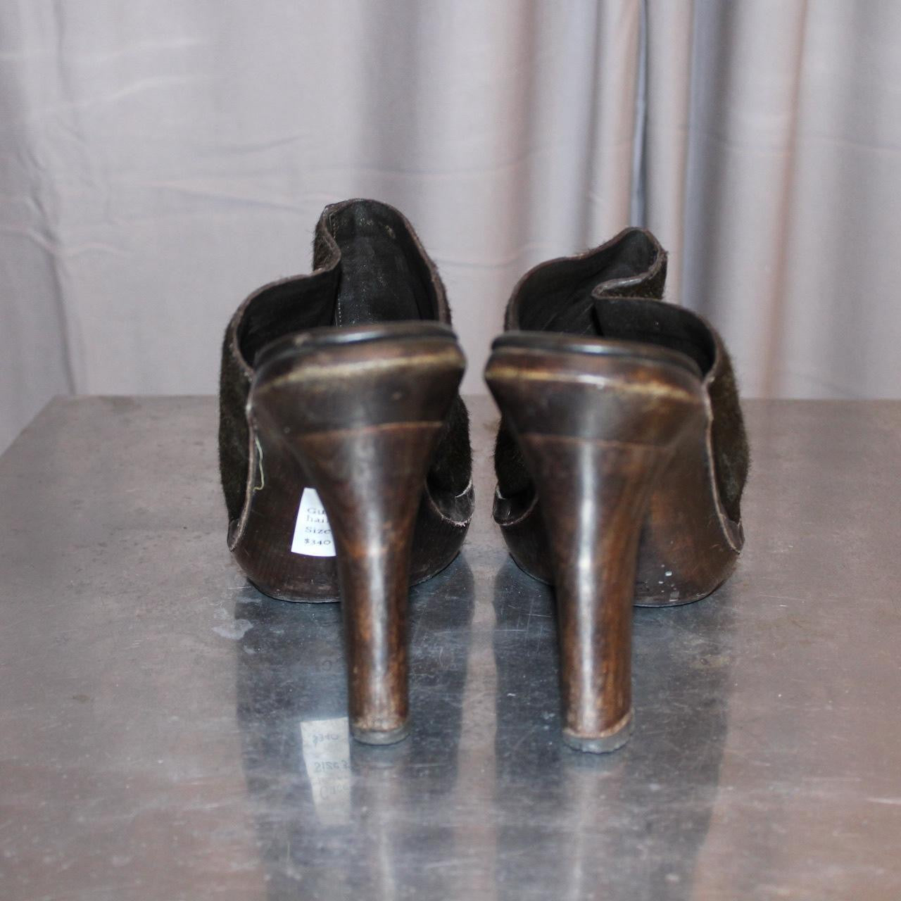 Gucci Pony Hair Mules