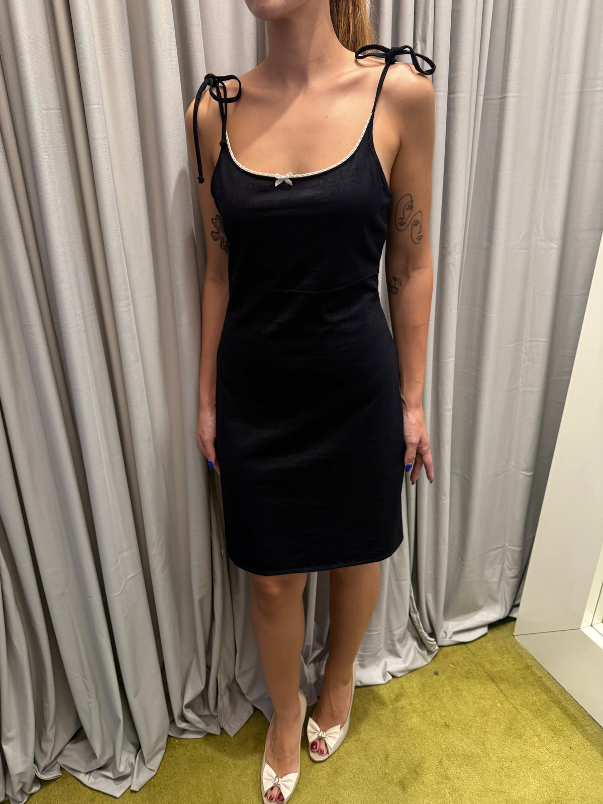 Blugirl Blumarine Black Mini Dress
