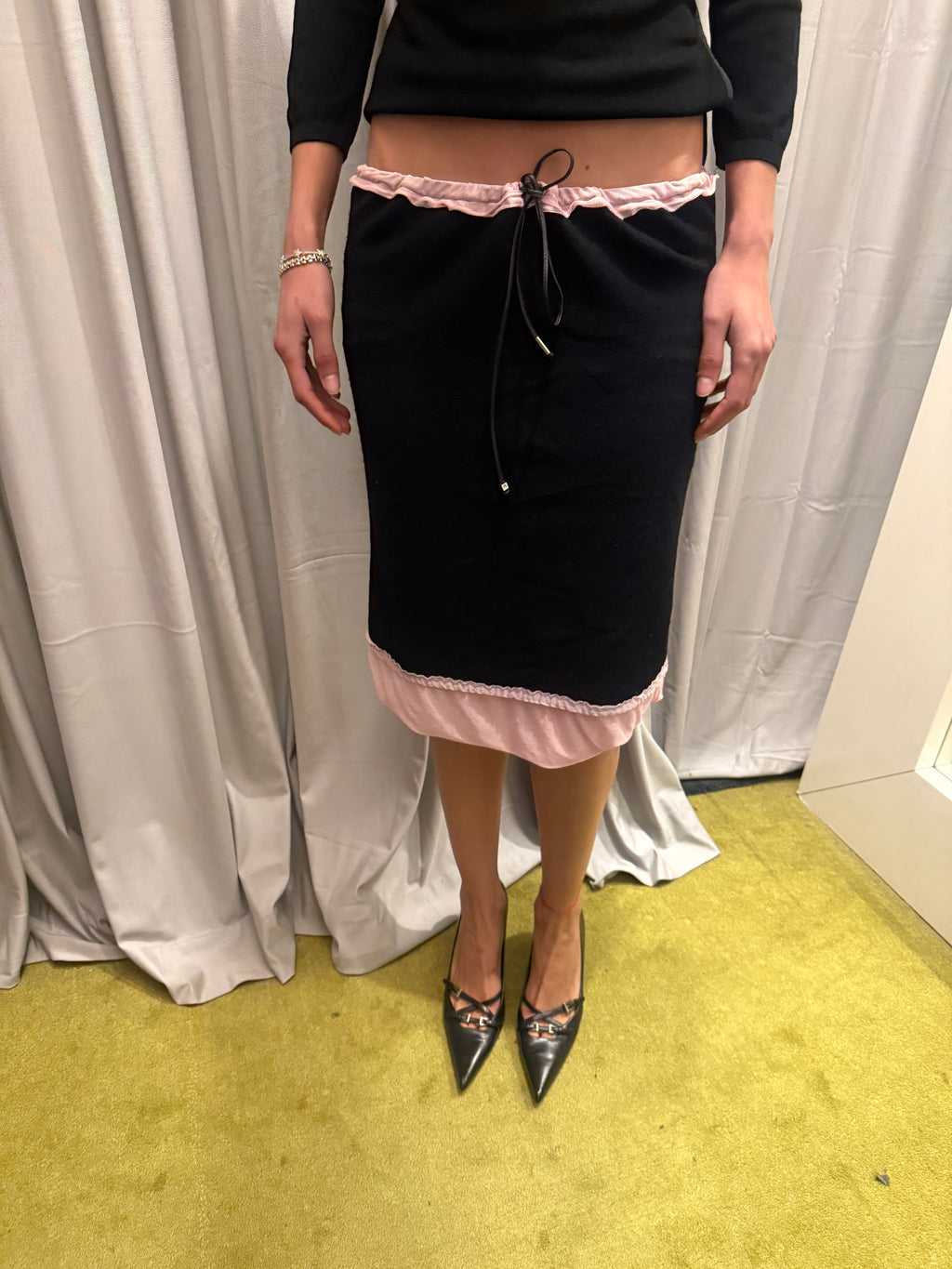Vintage Fendi Spring 1999 Knit Skirt