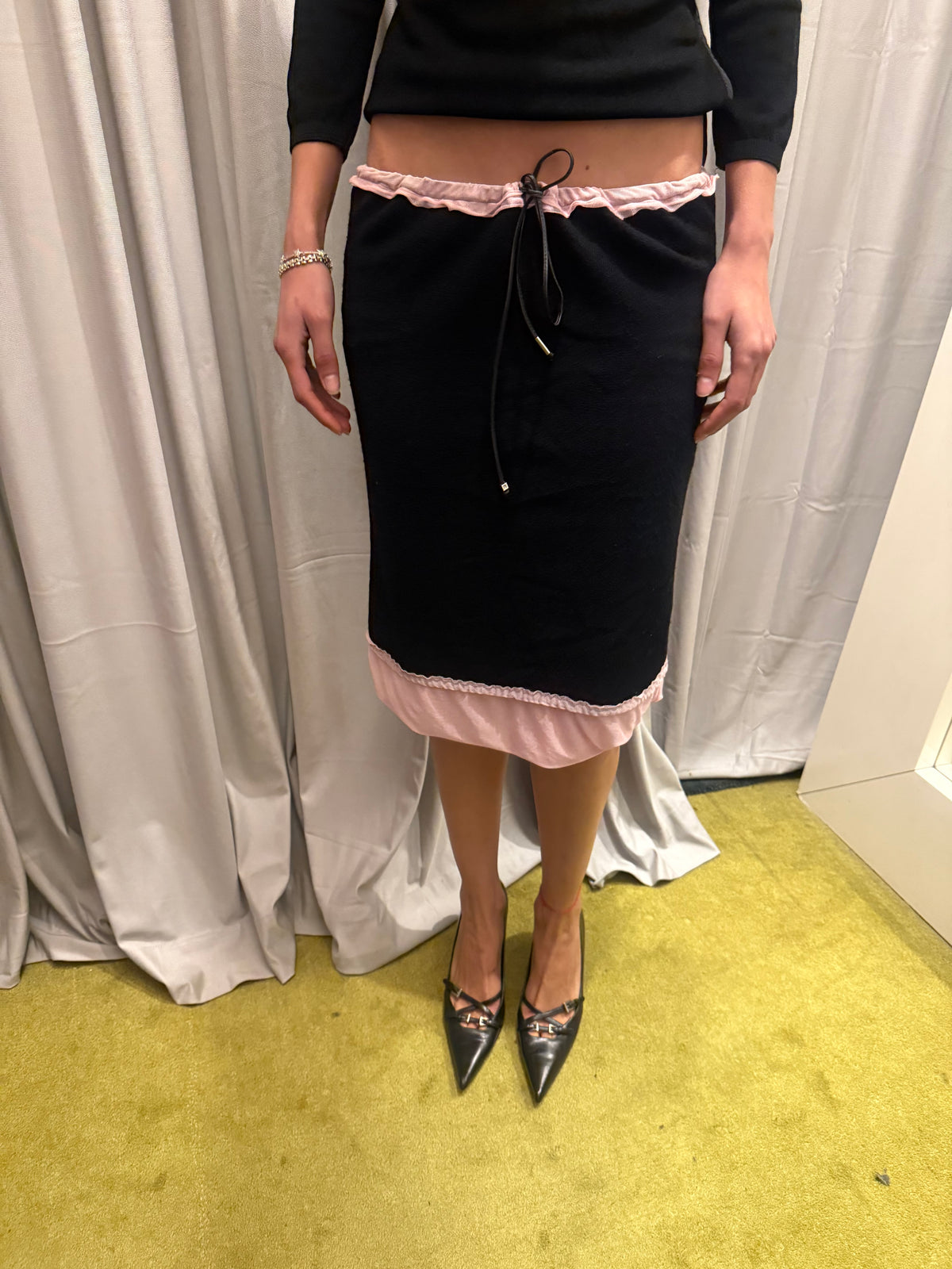 Vintage Fendi Spring 1999 Knit Skirt