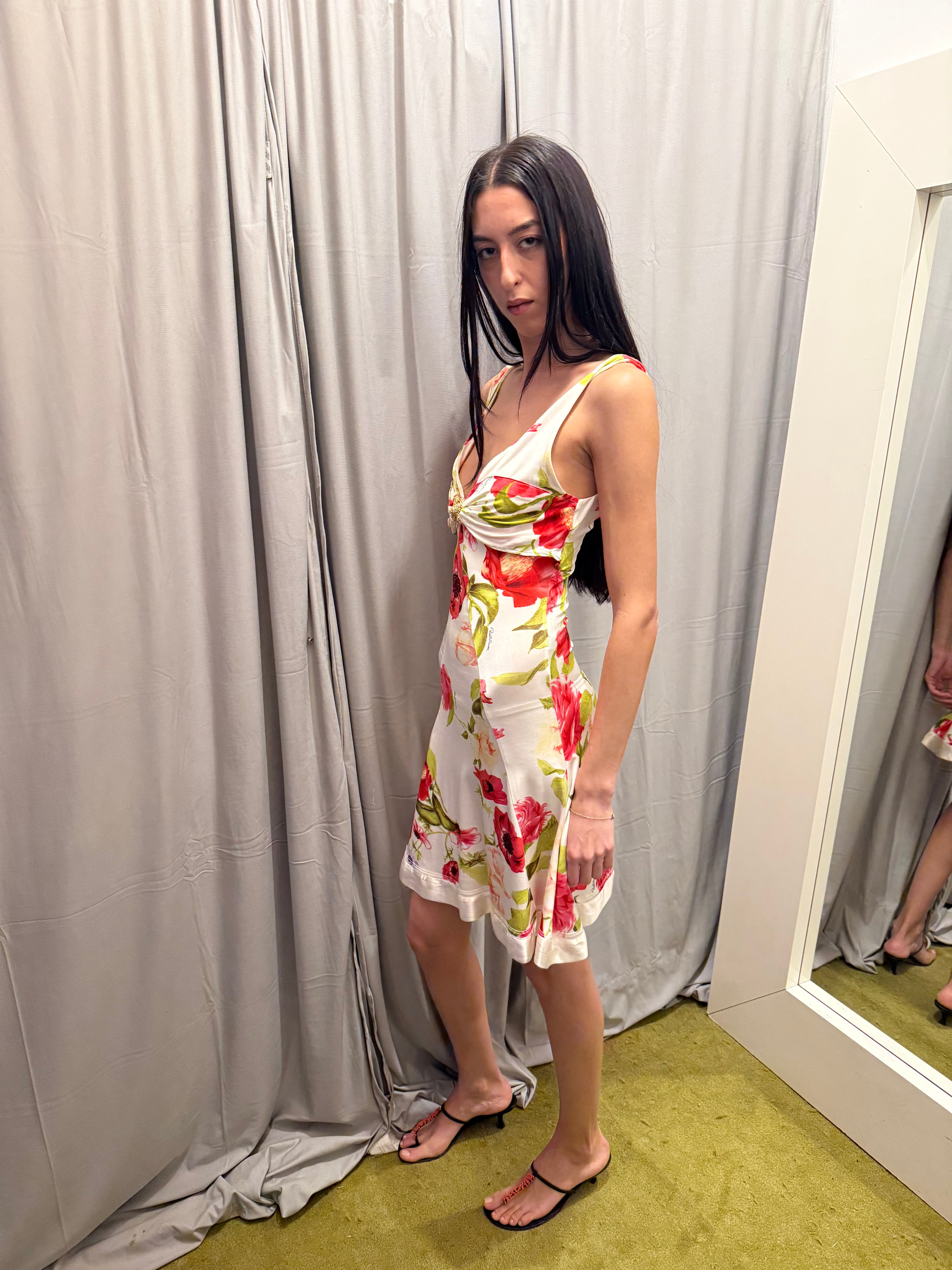 Roberto Cavalli Floral Dress