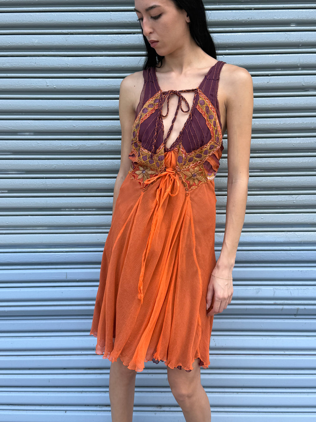 Alberta Ferretti Silk Dress