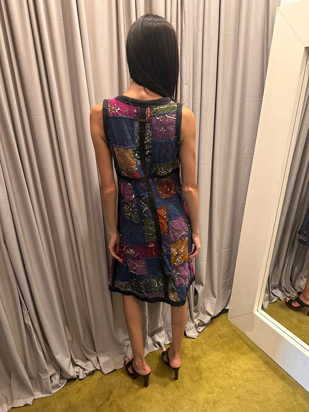 Gaultier Jeans Patchwork Dress