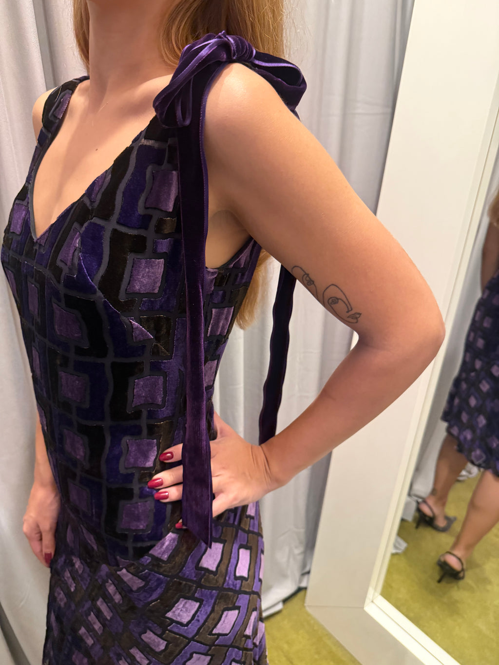 Blumarine Velvet Dress