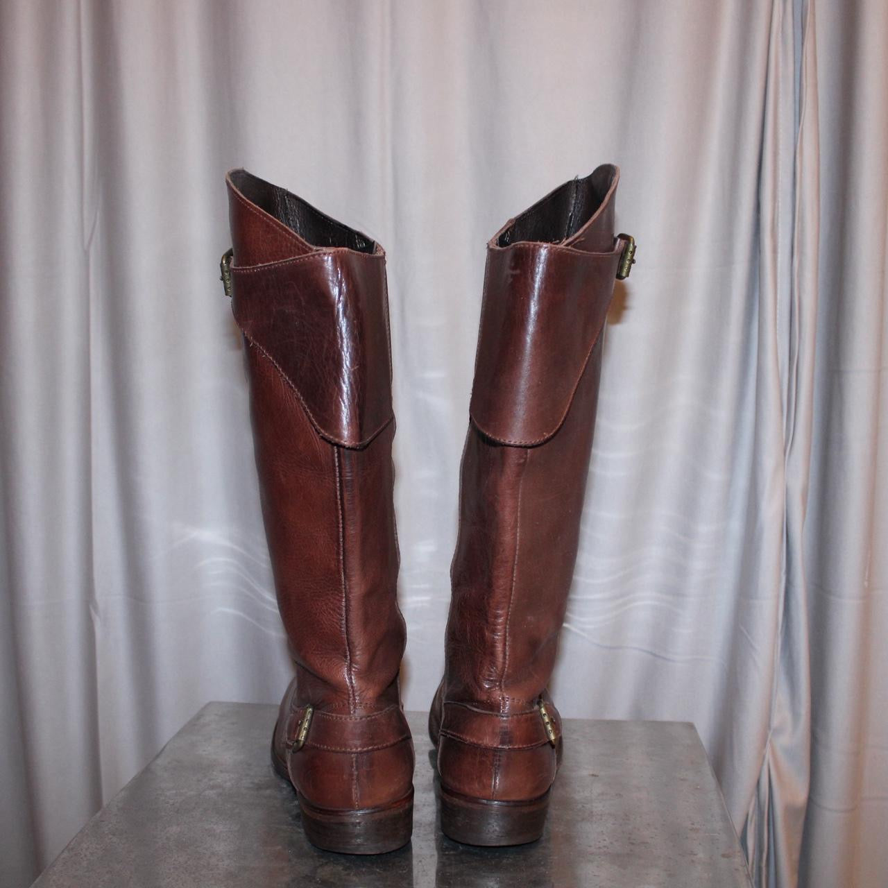 Diesel leather boots