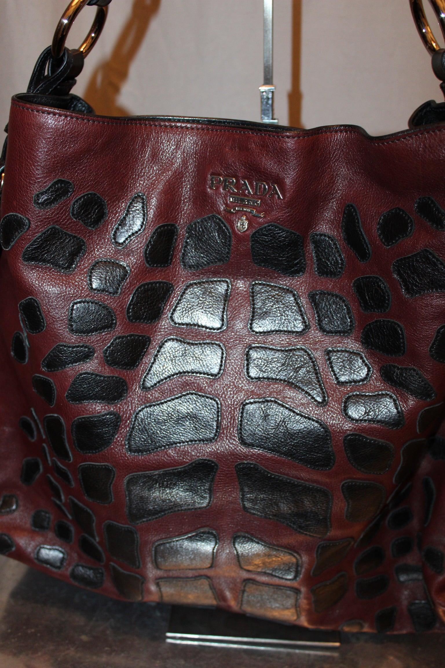 Prada Leather Shoulder Bag