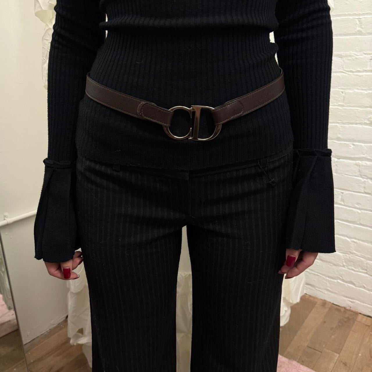 Dior Leather Belt