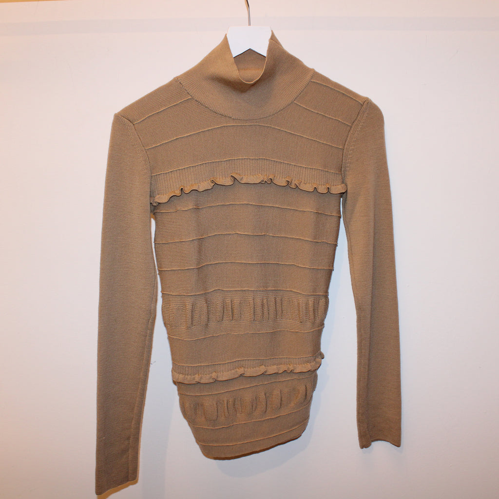Plein Sud Beige Turtleneck