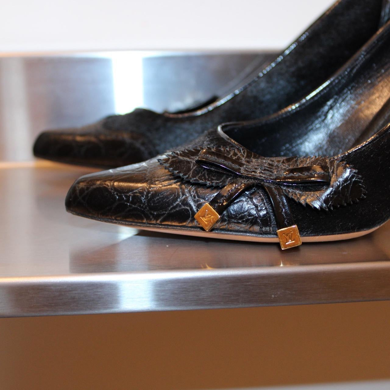 Louis Vuitton Ponyhair Heels