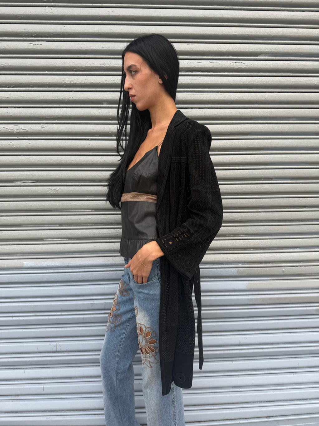 Roberto Cavalli Suede Jacket